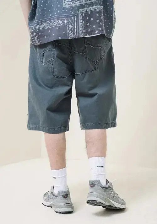 Jean 21SS Tokyo Union Grey Blue Distressed Shorts Size US 32 / EU 48 - 2 Thumbnail