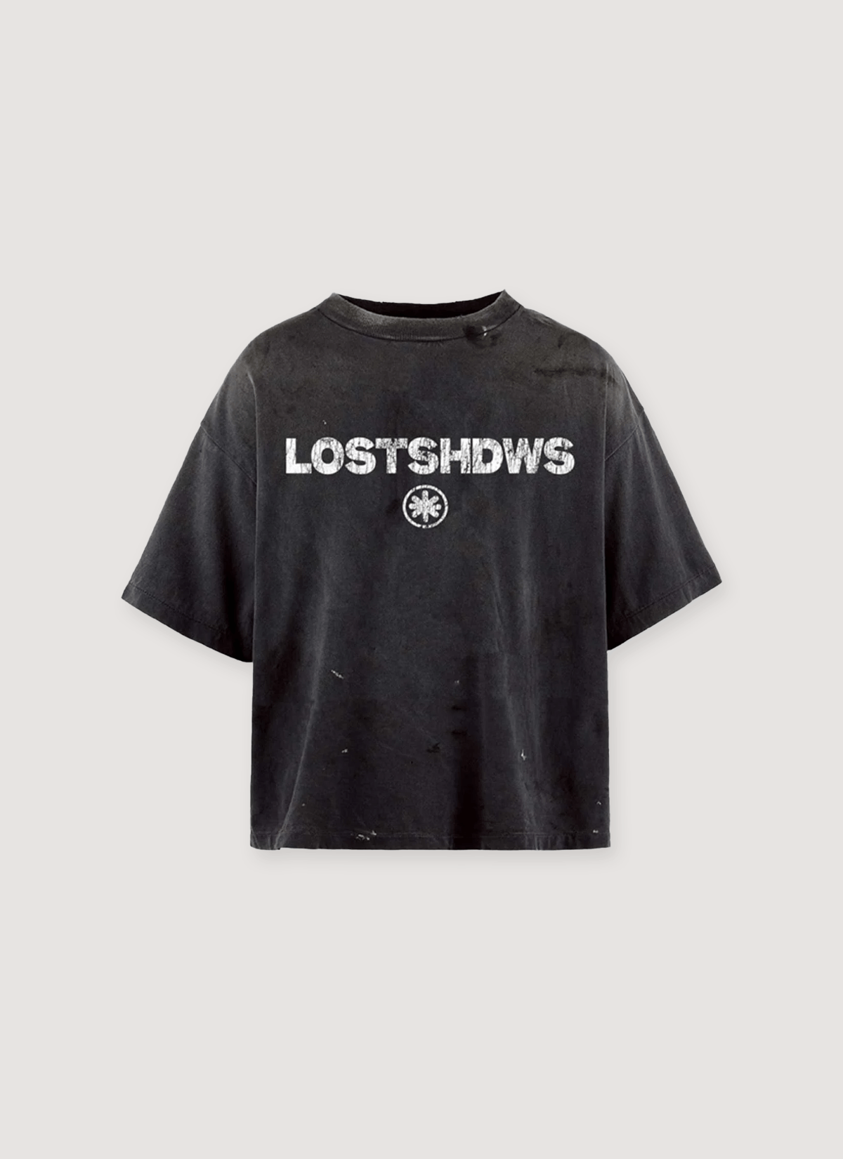 LOSTSHDWS Lost SHDWS OG Logo Tee Vintage Black Size US S / EU 44-46 / 1 - 1 Thumbnail