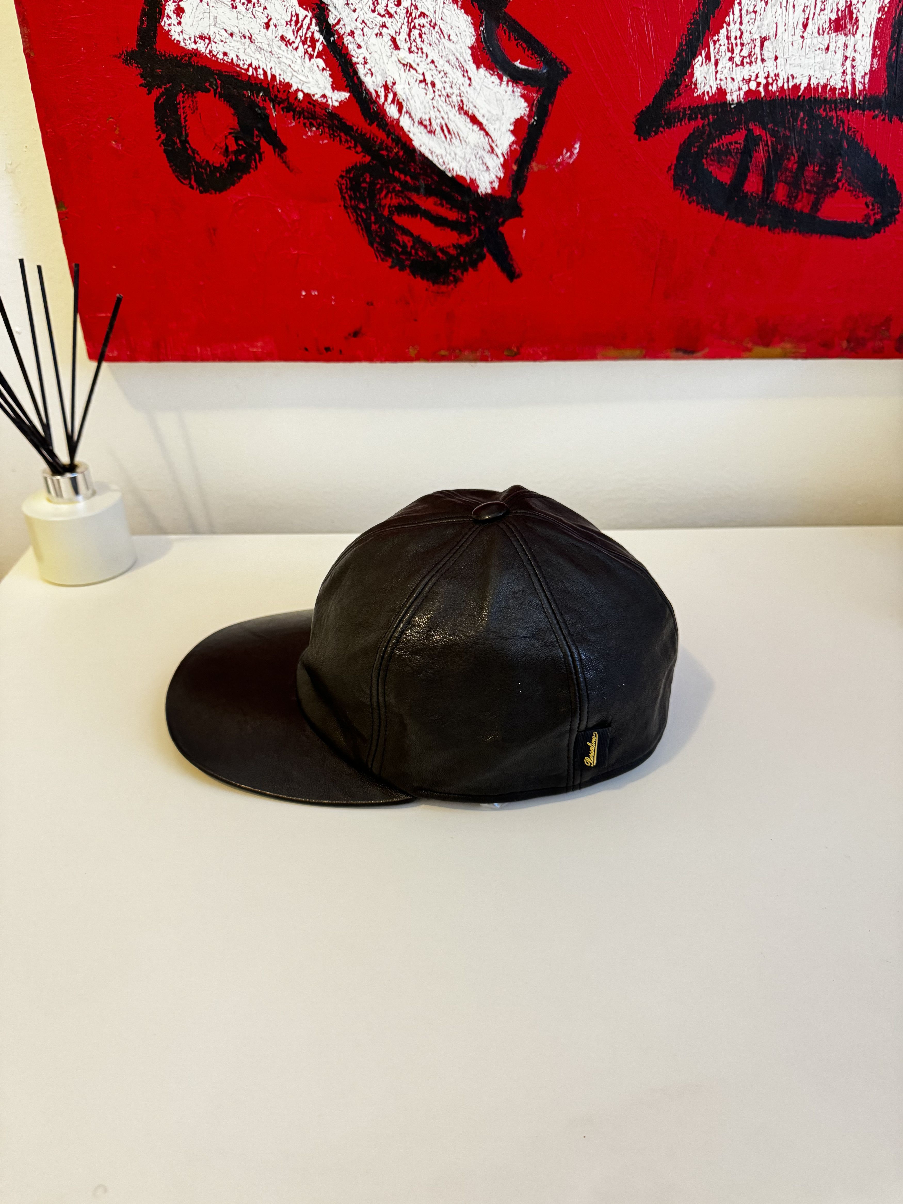 Borsalino Borsalino Leather Ball Cap Size ONE SIZE - 2 Thumbnail