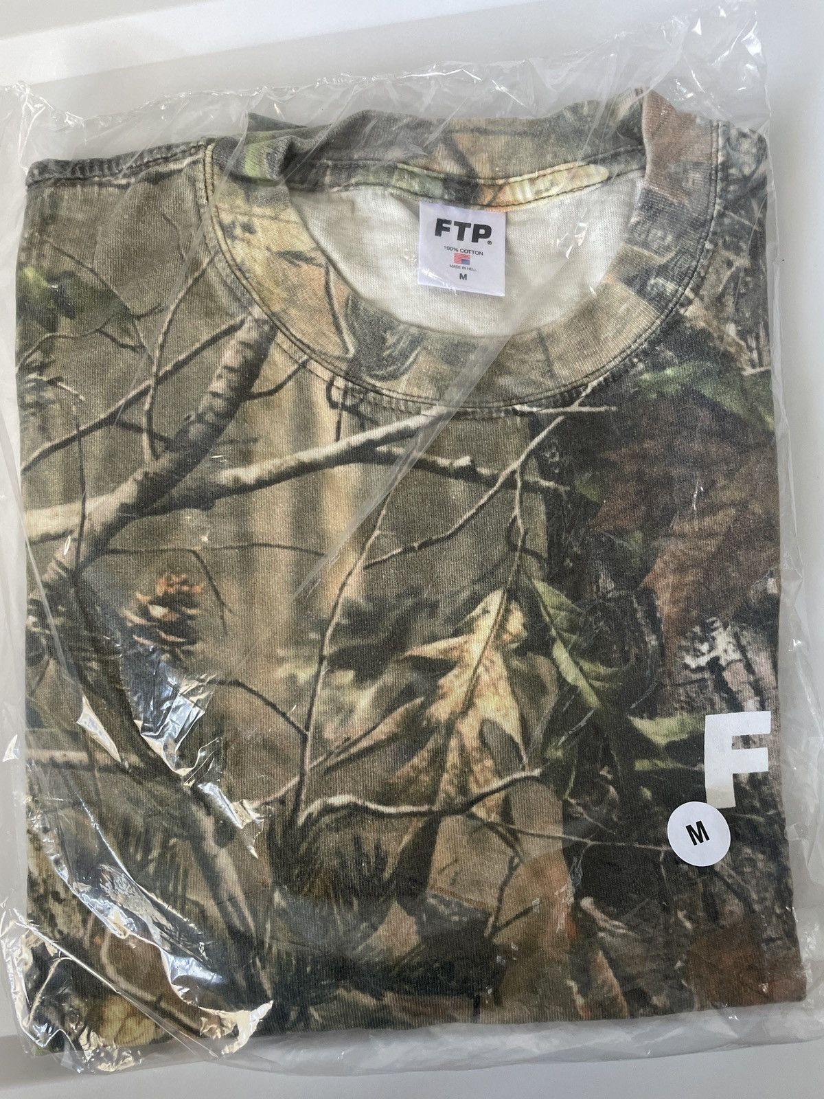 Fuck The Population FTP CAMO LOGO TEE MEDIUM Size US M / EU 48-50 / 2 - 2 Thumbnail