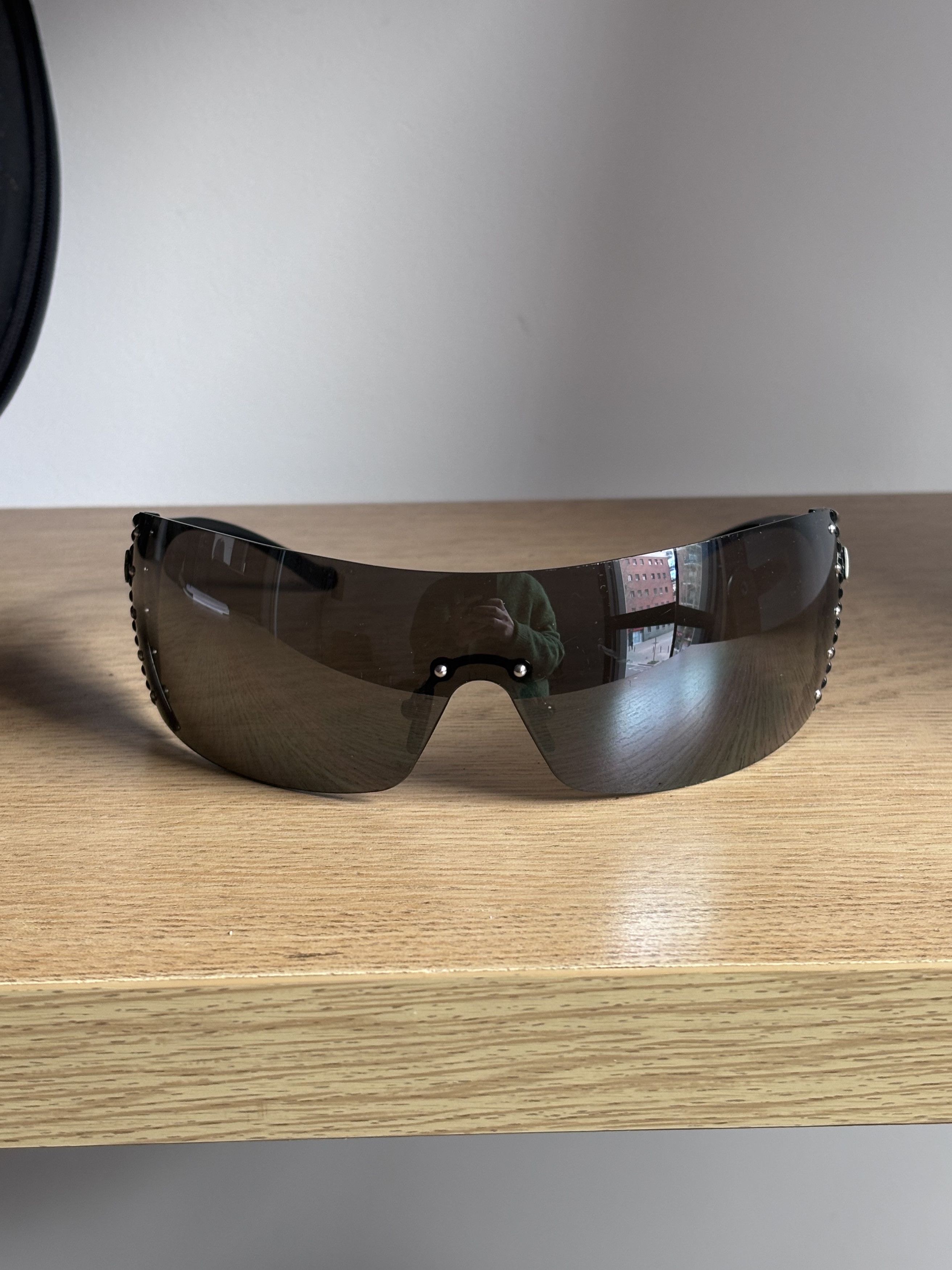 Dior DIOR Sunglasses Bike Wrap Shield Mask Ski Galliano Era Size ONE SIZE - 5 Thumbnail
