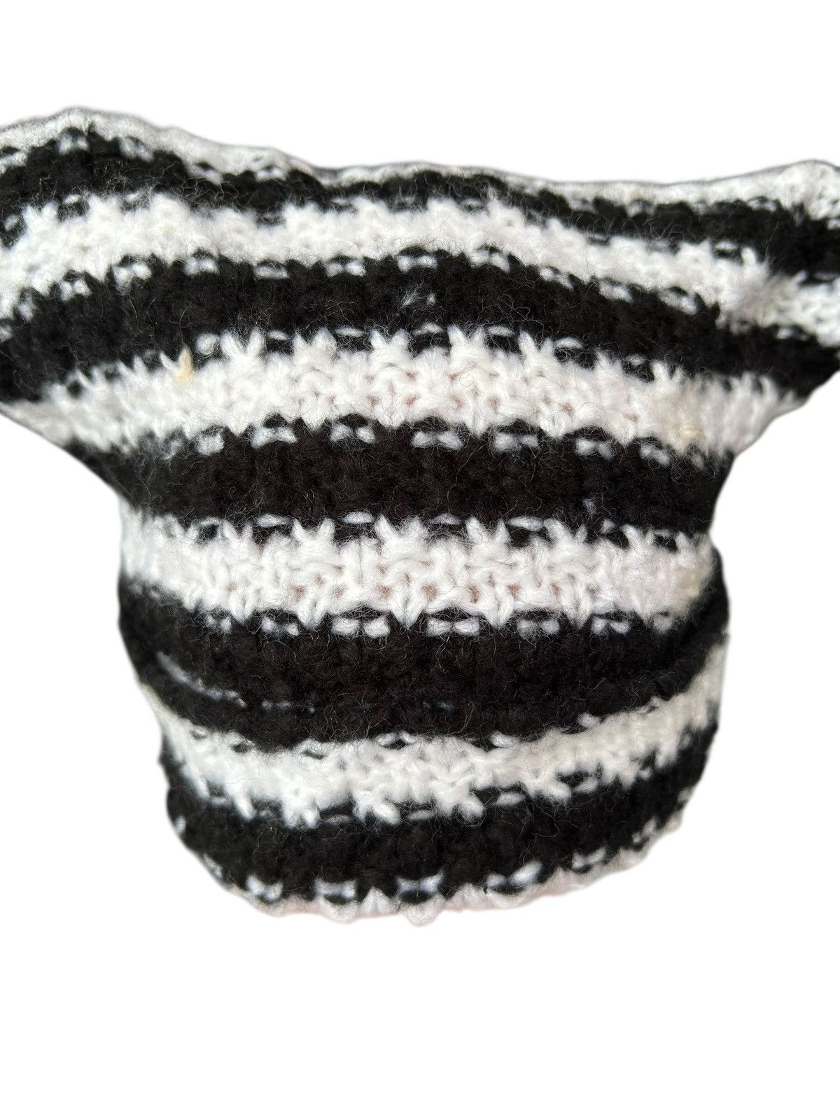 Kapital Hunny Horn Devil Crochet Knitted Handmade Beanie Hats Size ONE SIZE - 7 Thumbnail