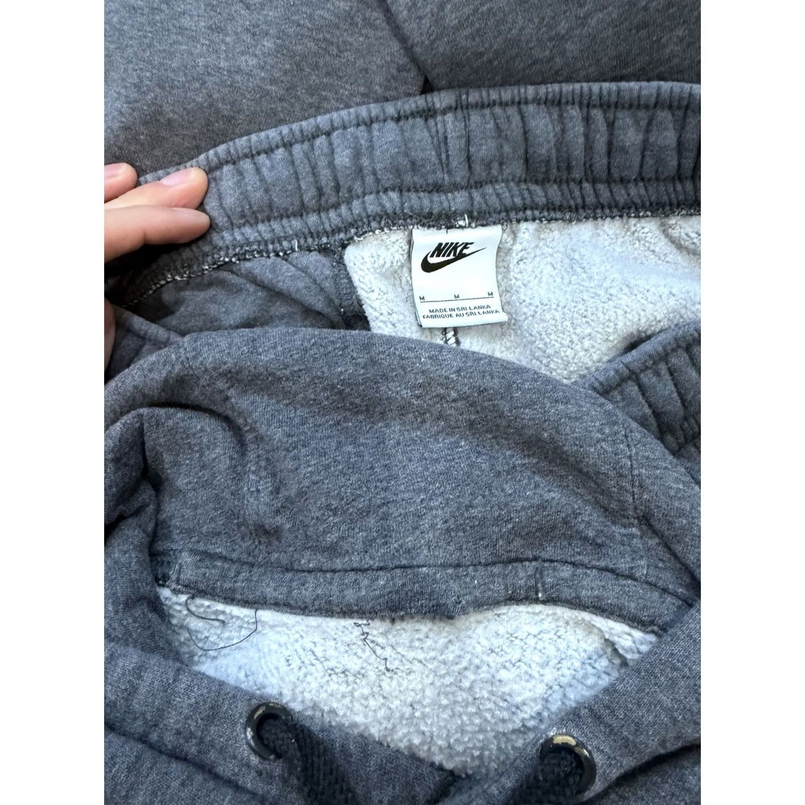 Nike Nike Sportswear Club Fleece Gray Hoodie & Pants Set M Sweatshirt Sweatpants Tracksuit Men Size US M / EU 48-50 / 2 - 3 Thumbnail