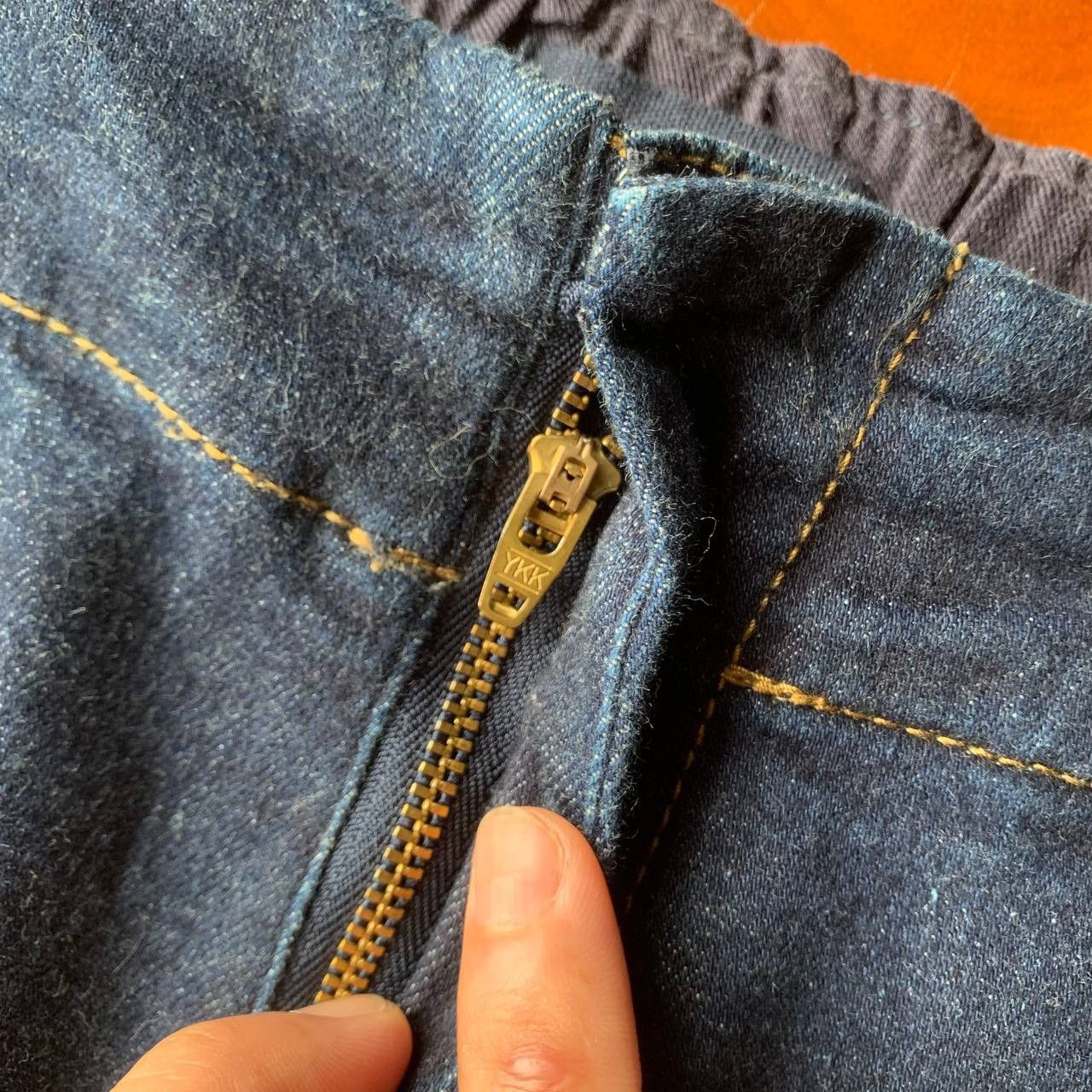 Issey Miyake Plantation By Issey Miyake Wide Leg Crop Blue Denim Pants Size US 28 / EU 44 - 7 Thumbnail