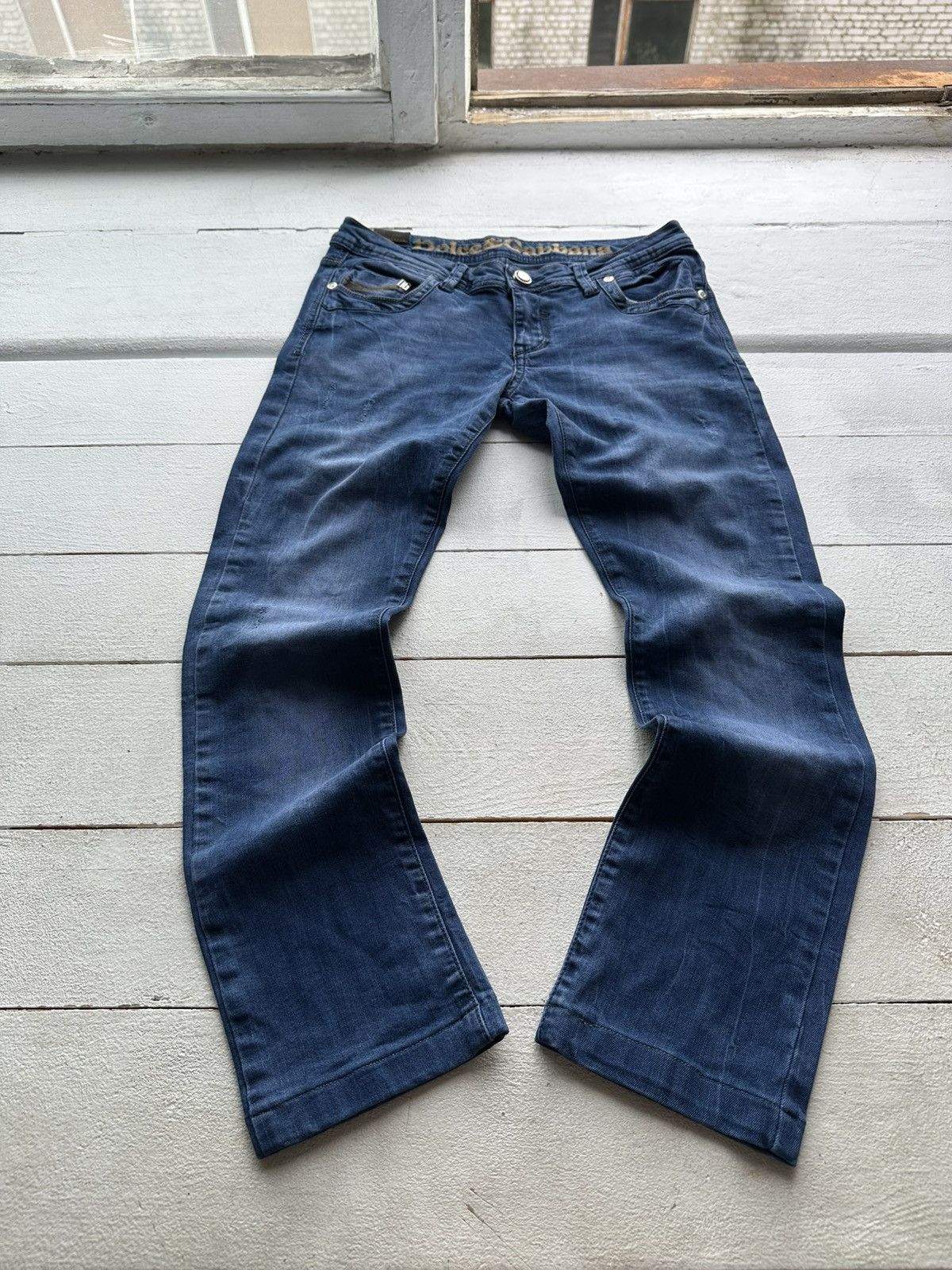 🚨Gothic D&G Regular Slim relax DOLCE Jeans Womens