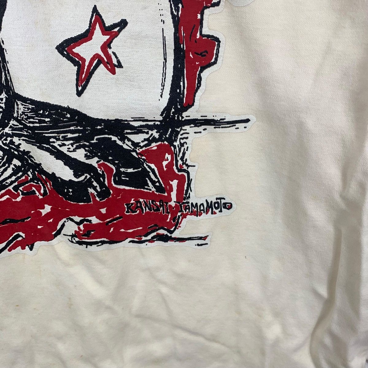 Kansai Yamamoto Vintage 80’ KANSAI YAMAMOTO IMPACT Devil Sheep Sweatshirt Size M / US 6-8 / IT 42-44 - 8 Thumbnail