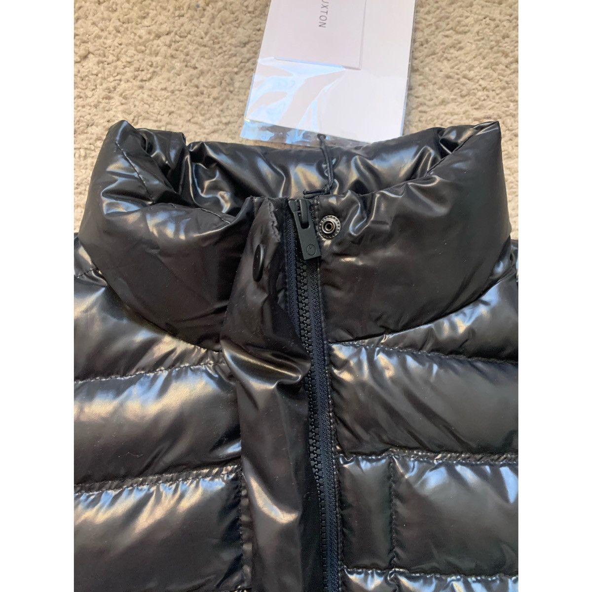 Other LUXTON BLACK DOWN PUFFER JUMPSUIT 2.1 Size L / US 10 / IT 46 - 5 Thumbnail
