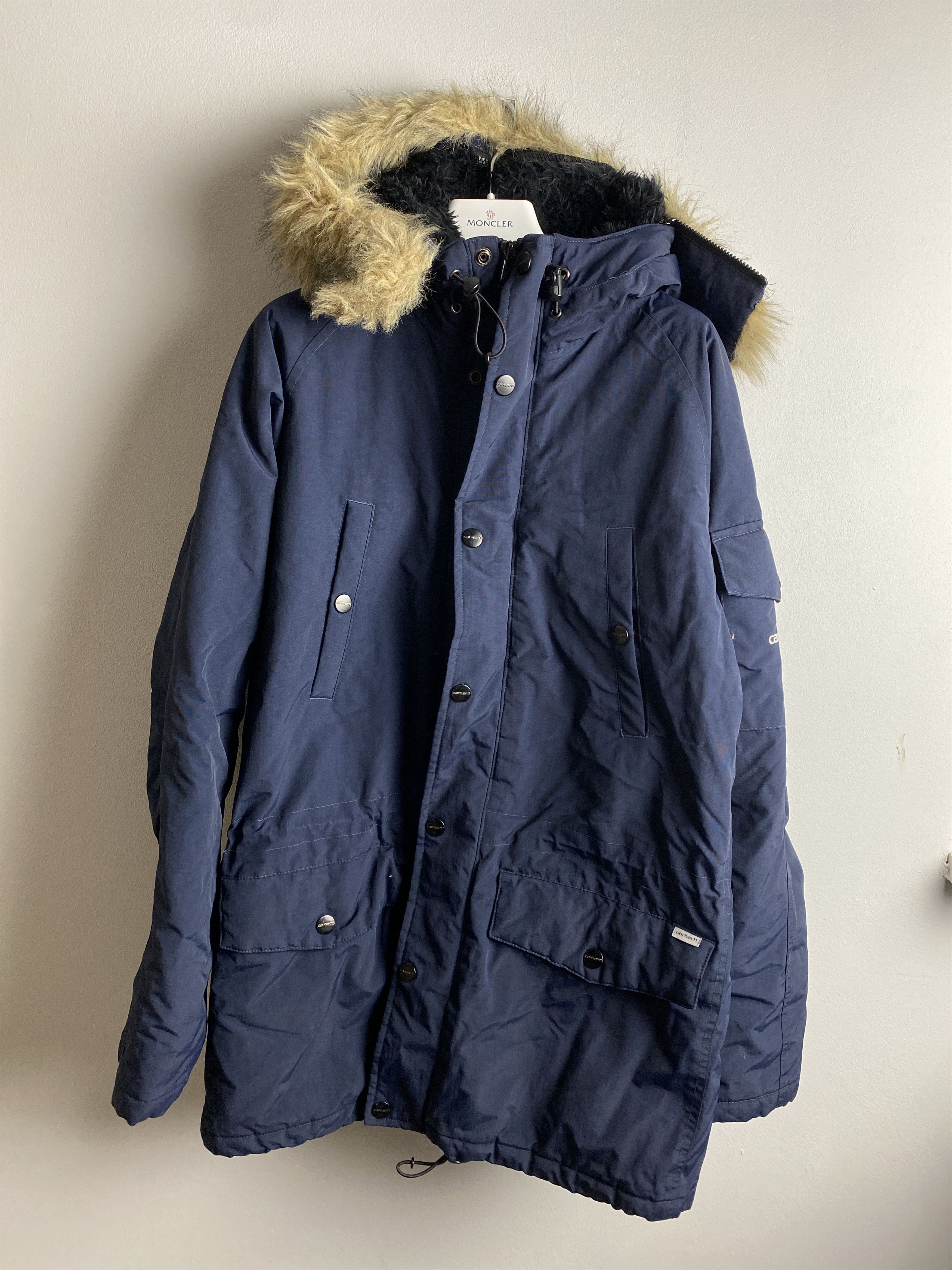 Carhartt × Carhartt Wip Carhartt WIP W' Anchorage Parka small logo Size M / US 6-8 / IT 42-44 - 1 Thumbnail