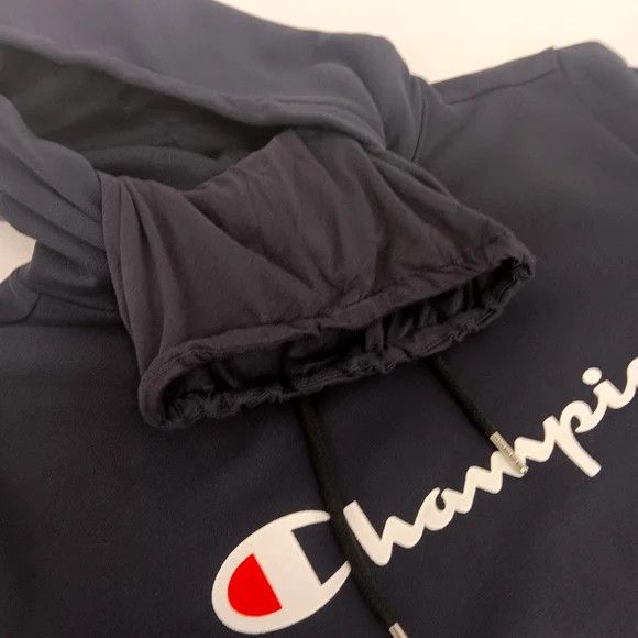 Champion Champion Men's Super Fleece Hoodie w/ Face Mask - Navy - Med Size US M / EU 48-50 / 2 - 7 Thumbnail