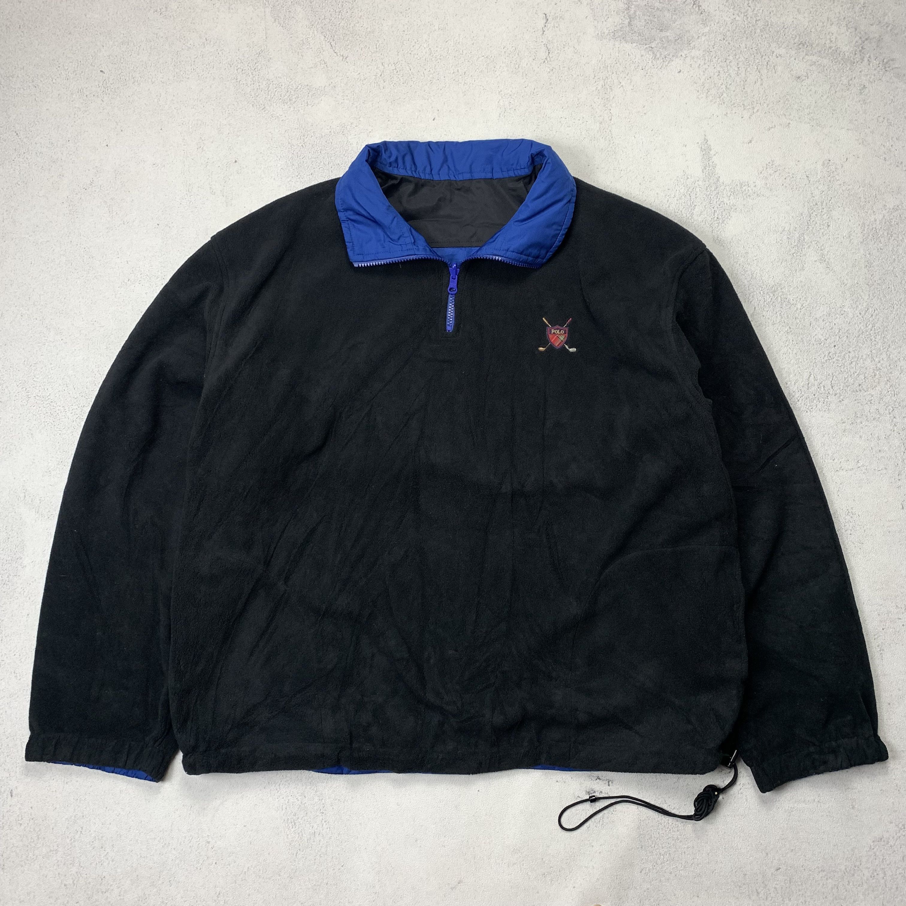 Polo Ralph Lauren Polo Golf Ralph Lauren Reversible Fleece Half Zip Jacket Size US L / EU 52-54 / 3 - 3 Thumbnail
