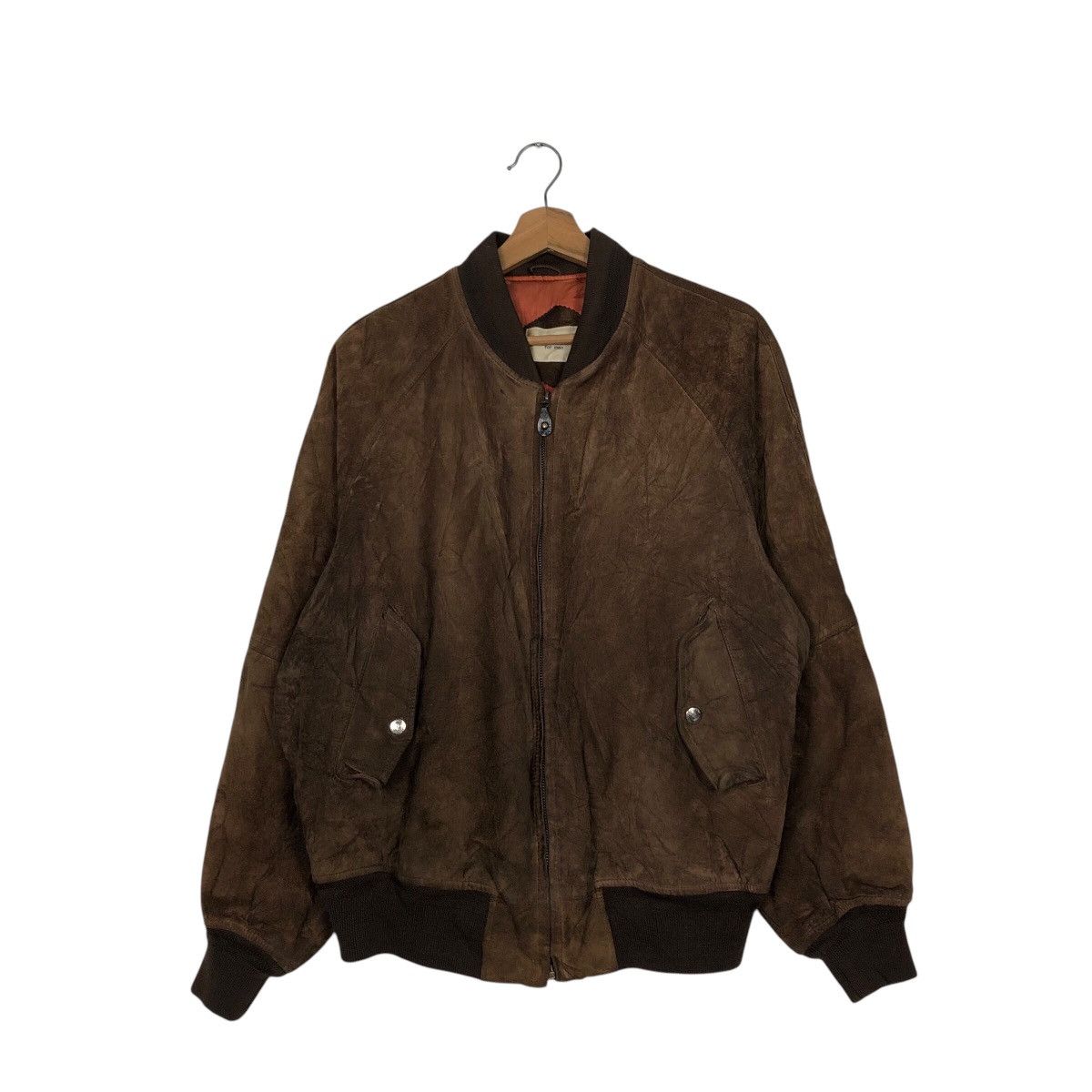 Japanese Brand 📌Vintage Leather Jacket Atelier Sab For Men Issey Miyake Size US M / EU 48-50 / 2 - 2 Thumbnail