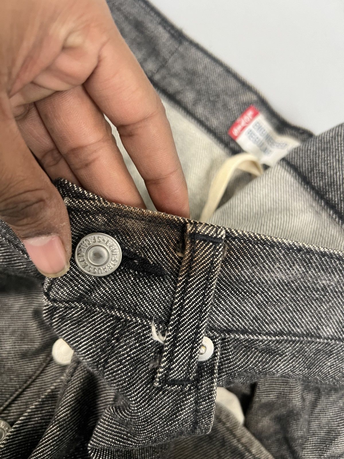 Levi's Vintage Levi’s engineer jeans denim Size US 30 / EU 46 - 8 Thumbnail