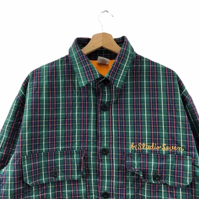 Studio Seven Vtg STUDIO SEVEN Honest COLLEGE Nova Checks Jacket Windbreak Size US XL / EU 56 / 4 - 2 Thumbnail