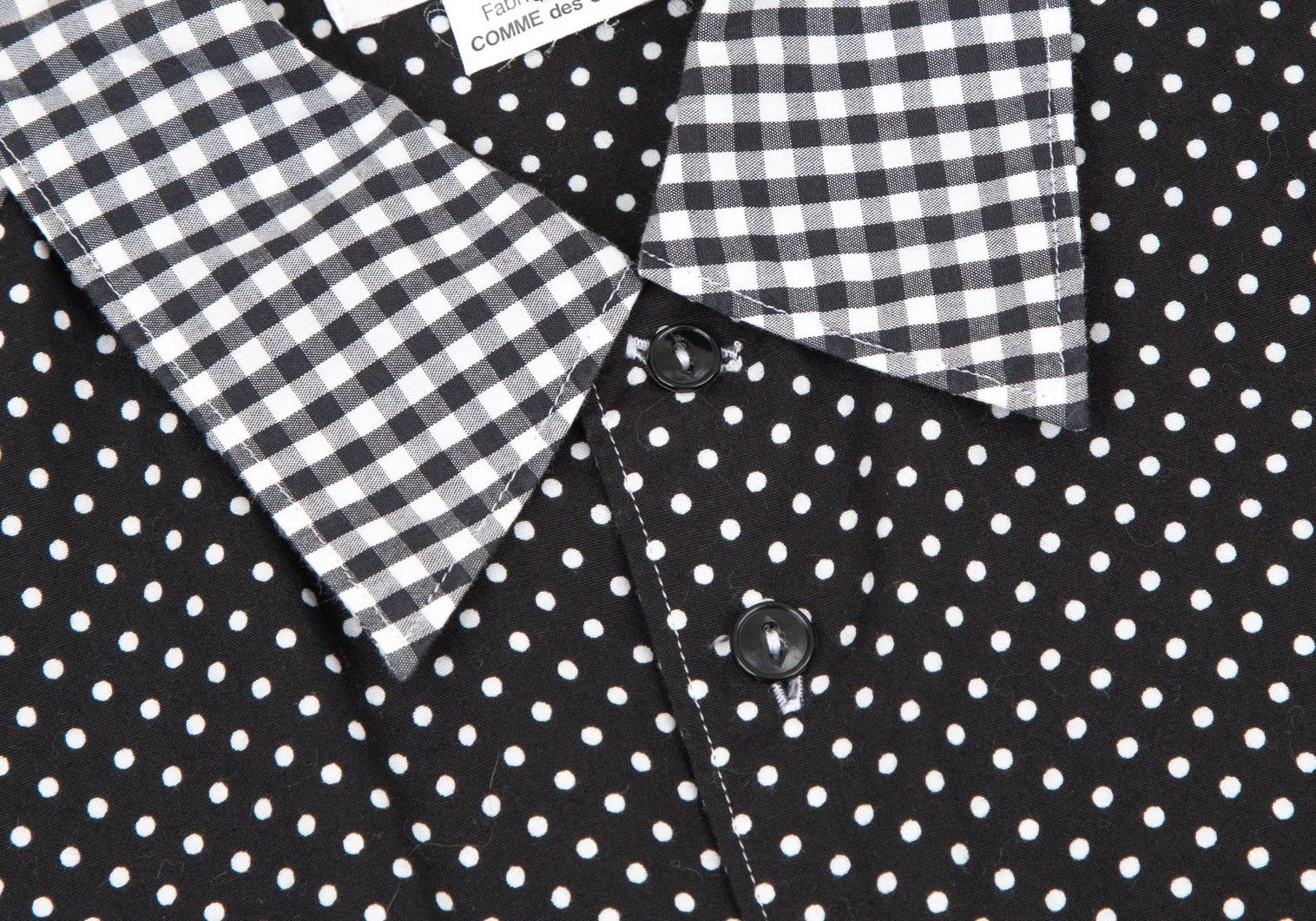 Ganryu Black and White Gingham Check Shirt Size S Size US S / EU 44-46 / 1 - 4 Thumbnail