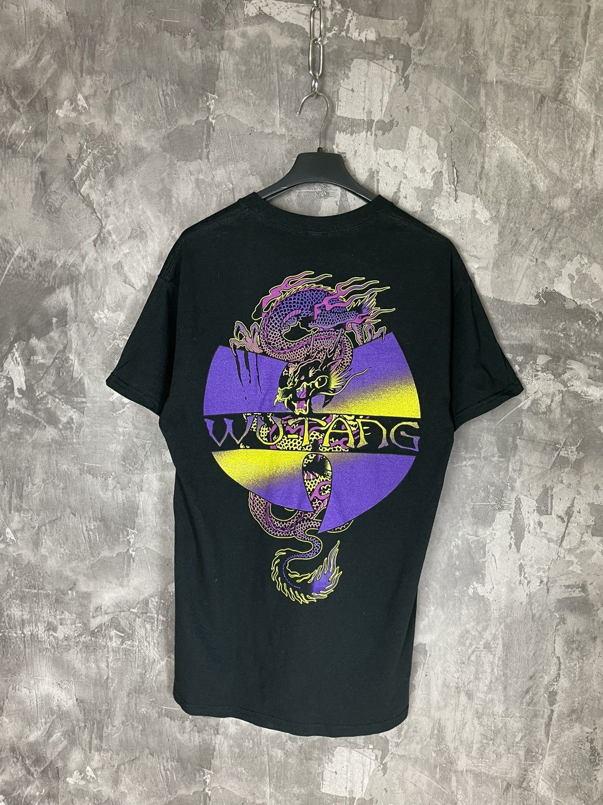 Vintage × Wu-Tang Clan Wu Tang Clan Wear Vintage T-Shirt Big Logo Size US M / EU 48-50 / 2 - 1 Thumbnail