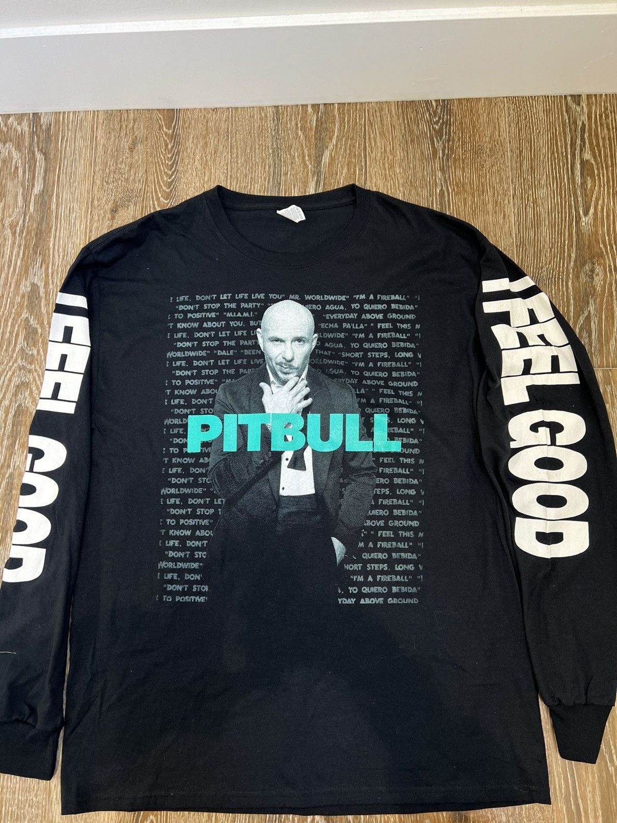 Rap Tees 2023 Pitbull longsleeve Size US L / EU 52-54 / 3 - 1 Thumbnail
