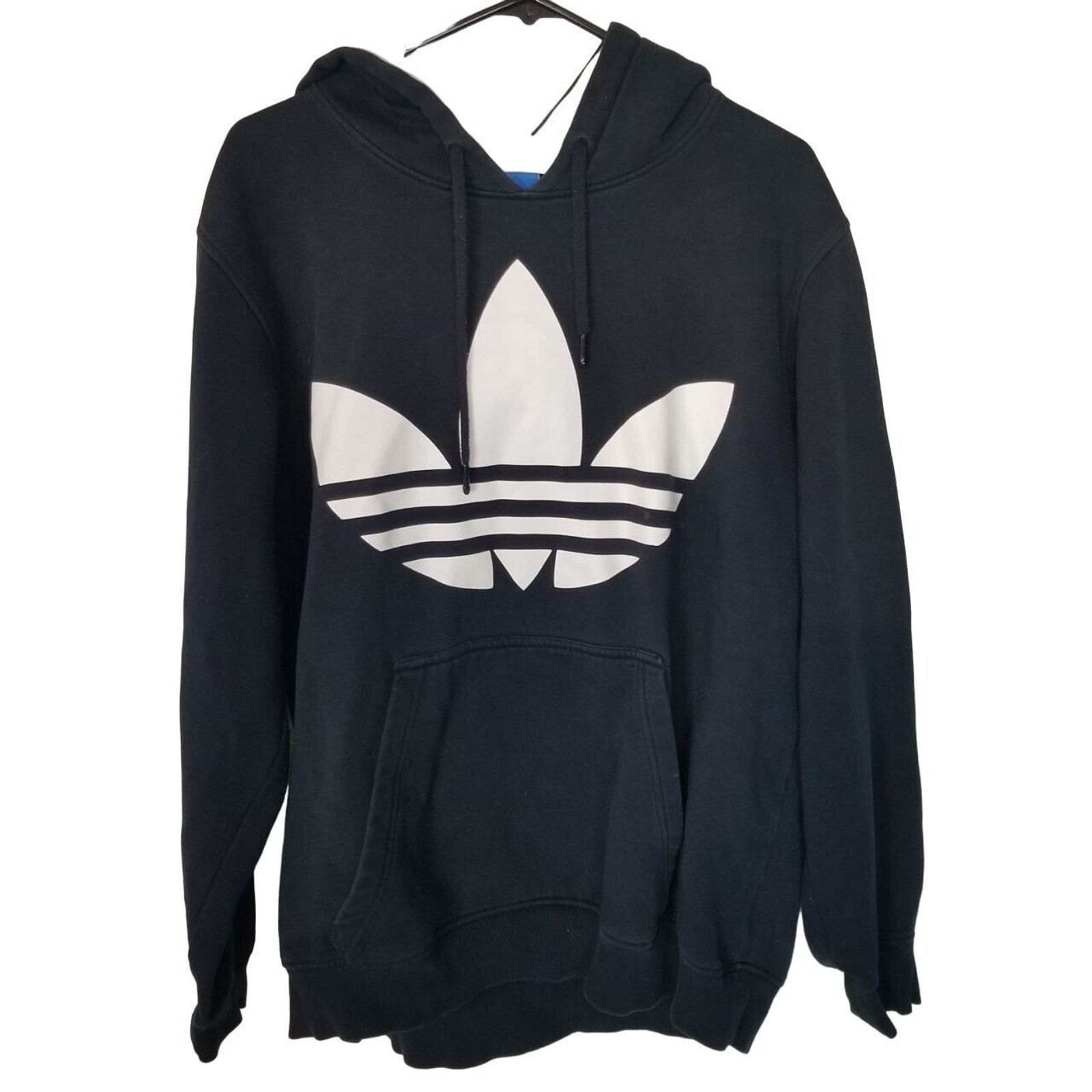 Adidas Adidas Originals Mens Hoodie Sweatshirt Size L Big Logo Size US L / EU 52-54 / 3 - 1 Thumbnail