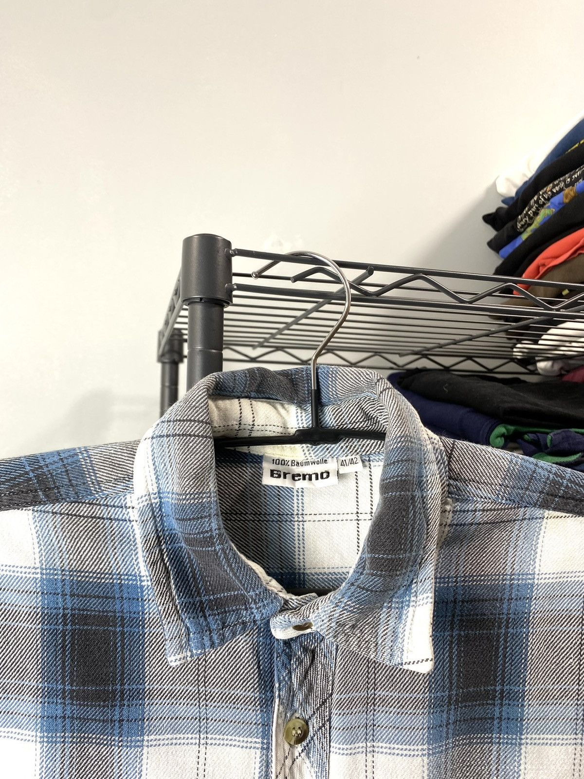 Flannel 90’s Vintage Flannel Plaid Shirt Checkered Travis Scott Size US L / EU 52-54 / 3 - 4 Thumbnail