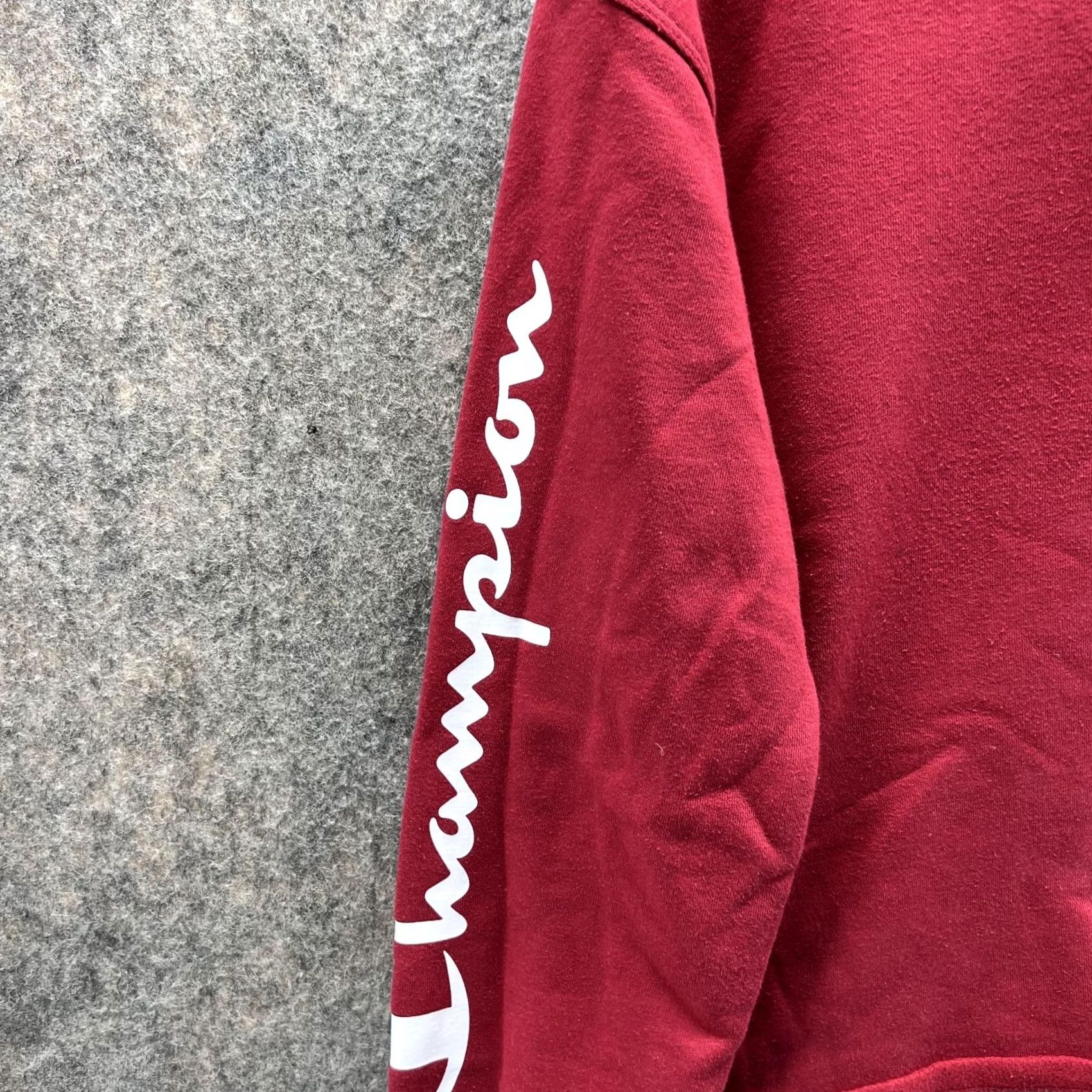Champion Champion Sweater Women Medium Hoodie Pullover Red Vintage No Size M / US 6-8 / IT 42-44 - 4 Thumbnail