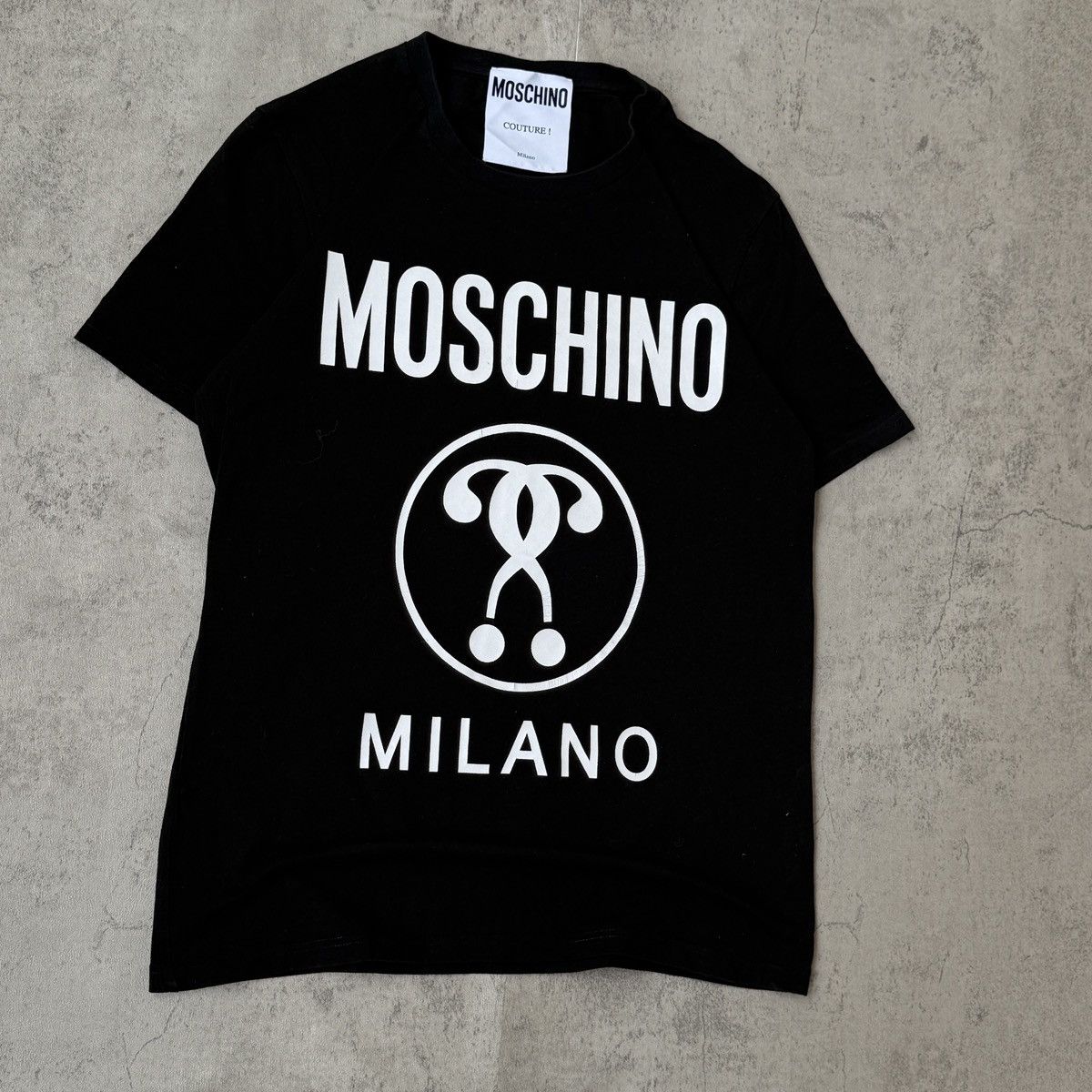Moschino Moschino Couture Milano Big Logo T-Shirt / Luxury Streetwear Size M / US 6-8 / IT 42-44 - 4 Thumbnail