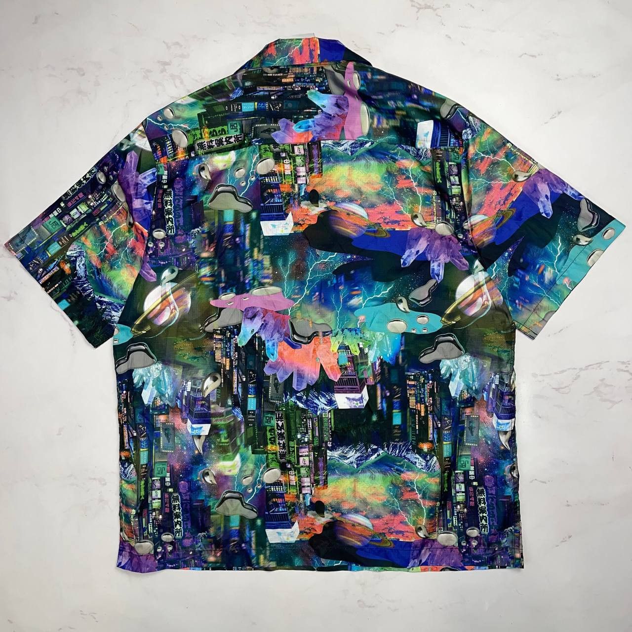 Vintage Avant-Garde x streatwear cropped shirt size m cosmos Size US M / EU 48-50 / 2 - 10 Thumbnail