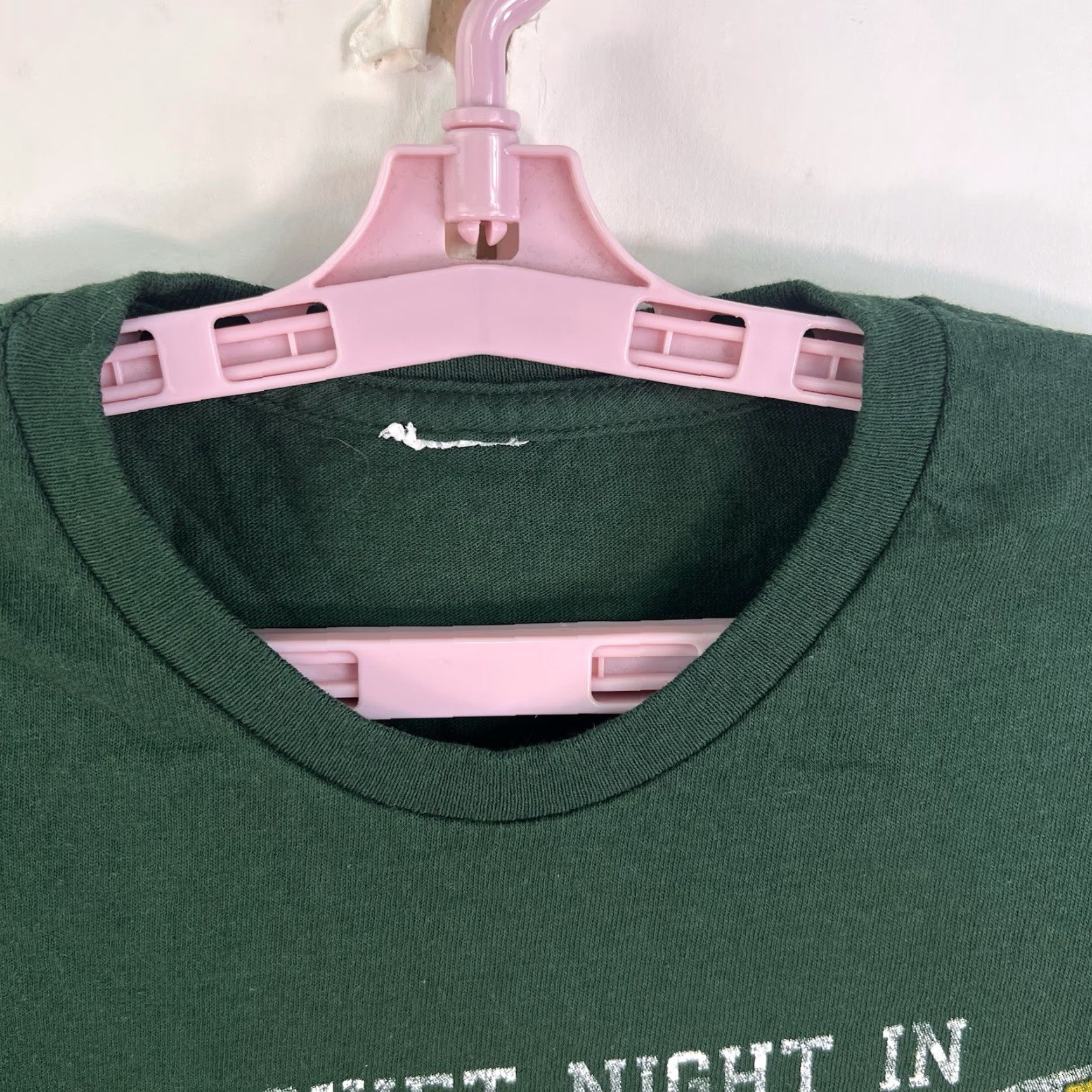 Vintage VINTAGE Green Bay Packers Make the Bears Cry T-Shirt Adult Size S Green Graphic Print 90s Mens Size US S / EU 44-46 / 1 - 3 Thumbnail