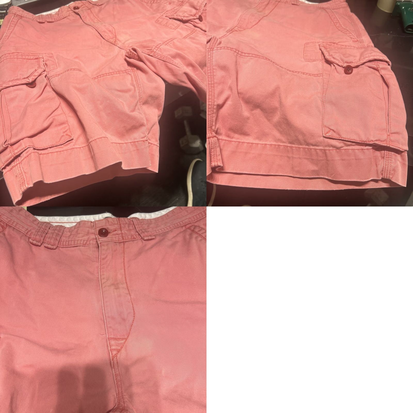 Polo Ralph Lauren Polo Ralph Lauren Cargo Shorts Women Pink 33 100% Cotton, Regular, Size 33, Cargo, Pink, 100% Cotton, Womens Size 24" / US 00 / IT 34 - 8 Thumbnail