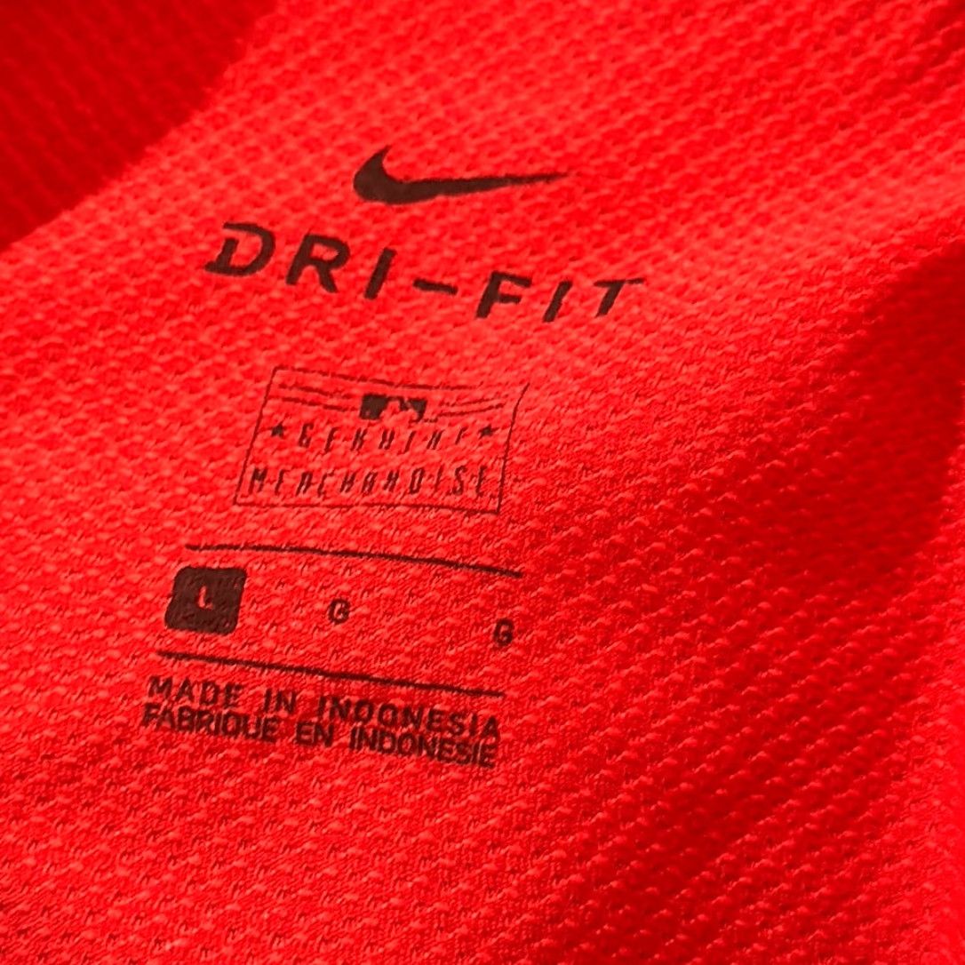 Nike Nike Washington Nationals Baseball Dri Fit MLB Red Blue Polo L NEW Size US L / EU 52-54 / 3 - 6 Thumbnail