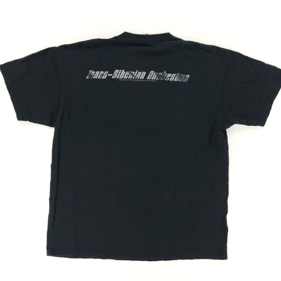 Anvil VTG Anvil Trans-Siberian Orchestra Rose Guitar 2005 Solid T-Shirt Black Men's XL Shirt Mens VTG Size US XL / EU 56 / 4 - 4 Thumbnail