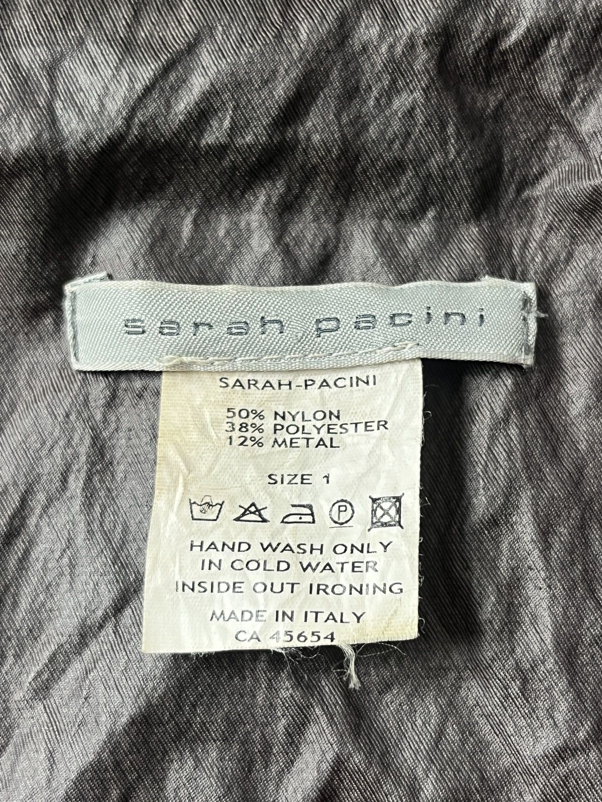 Sarah Pacini DDP Sarah Pacini Gothic Avant-Garde Jacket Size 1 Size S / US 4 / IT 40 - 9 Thumbnail