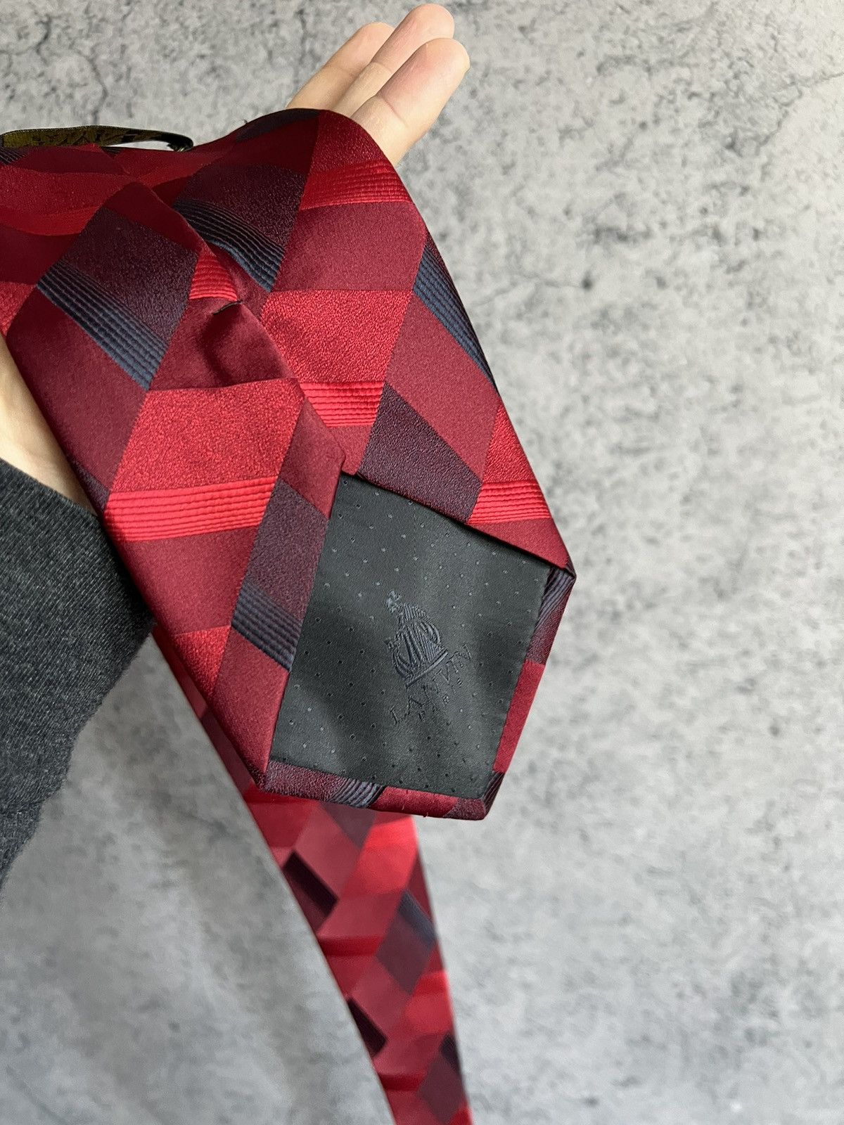 Lanvin Vintage Lanvin Paris Silk Tie Multicolour Size ONE SIZE - 4 Thumbnail