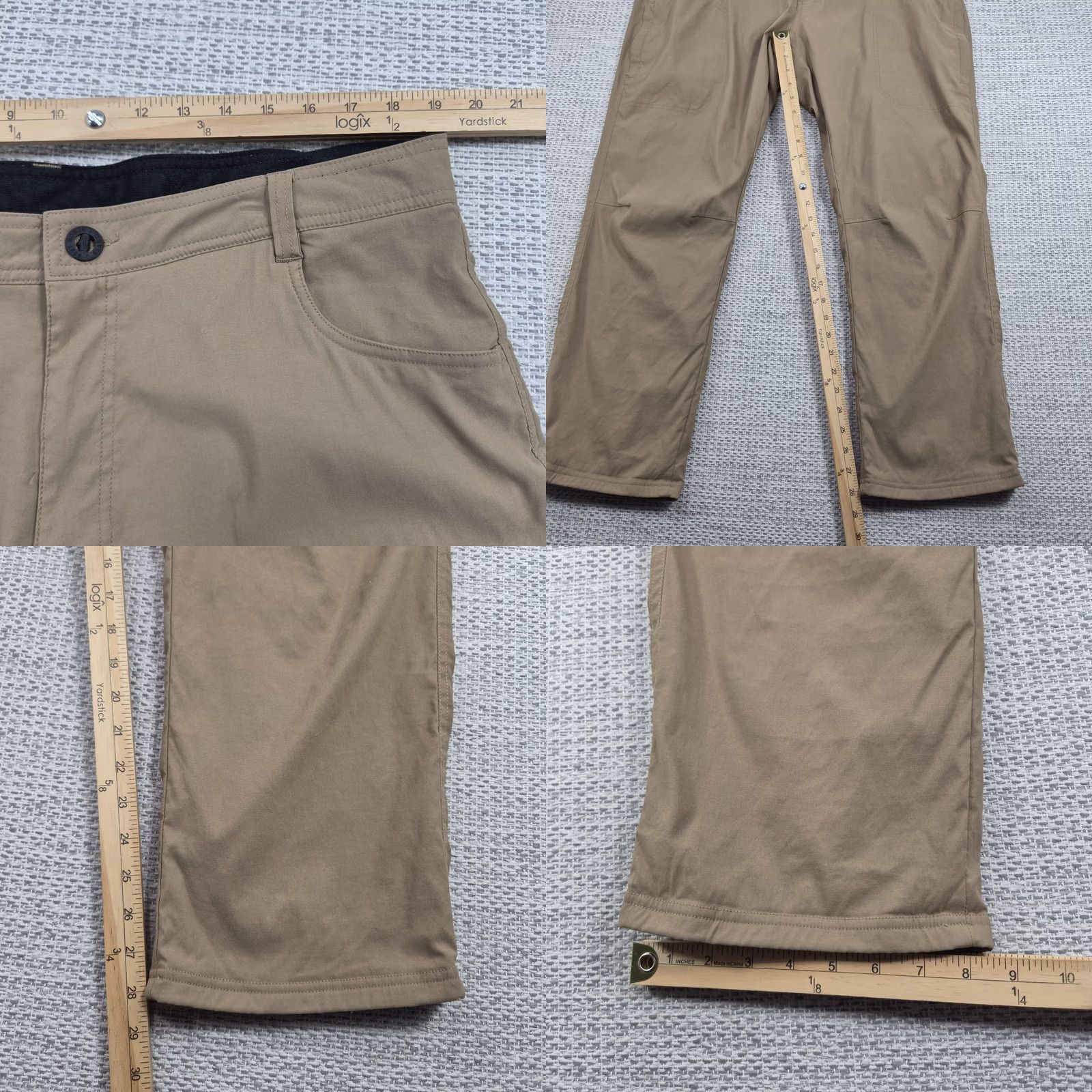 Orvis Orvis Pants Mens 40x30 Beige Fleece Lined Khaki Straight Leg Winter Outdoor Casual Workwear Travel Shirt? Size US 40 / EU 56 - 8 Thumbnail