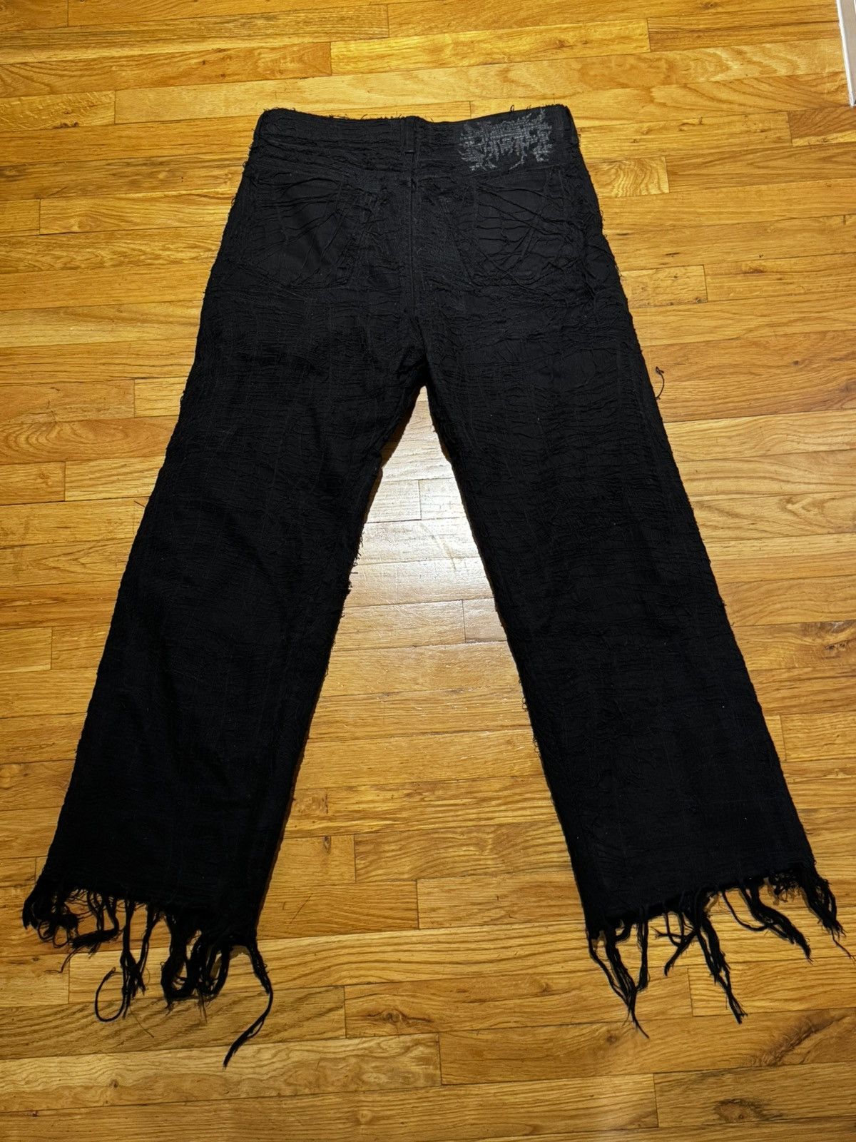Vintage Baggy Web Jeans Size US 34 / EU 50 - 2 Thumbnail
