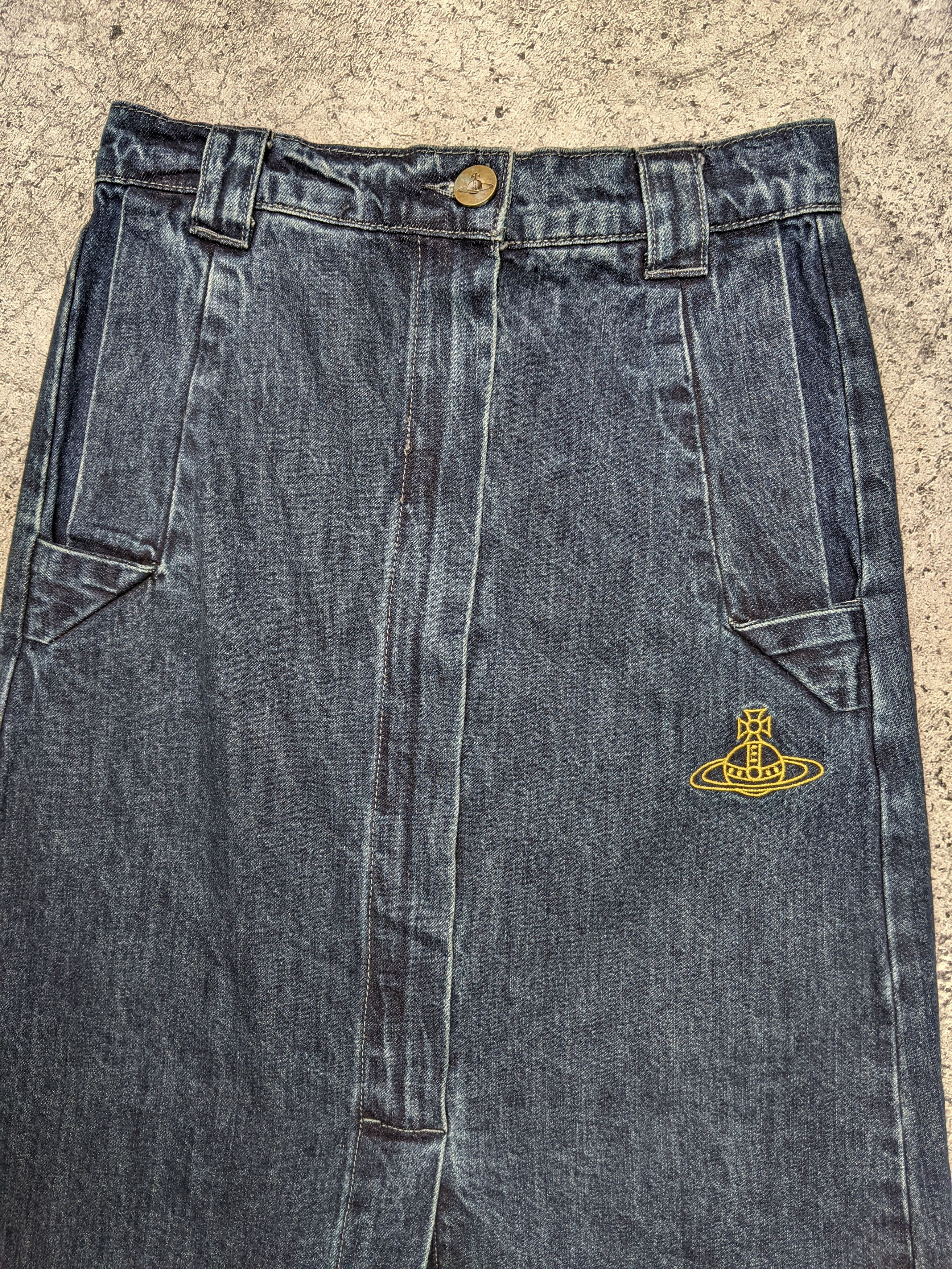 Vivienne Westwood Vivienne Westwood Anglomania Denim Skirt Size 26" / US 2 / IT 38 - 2 Thumbnail