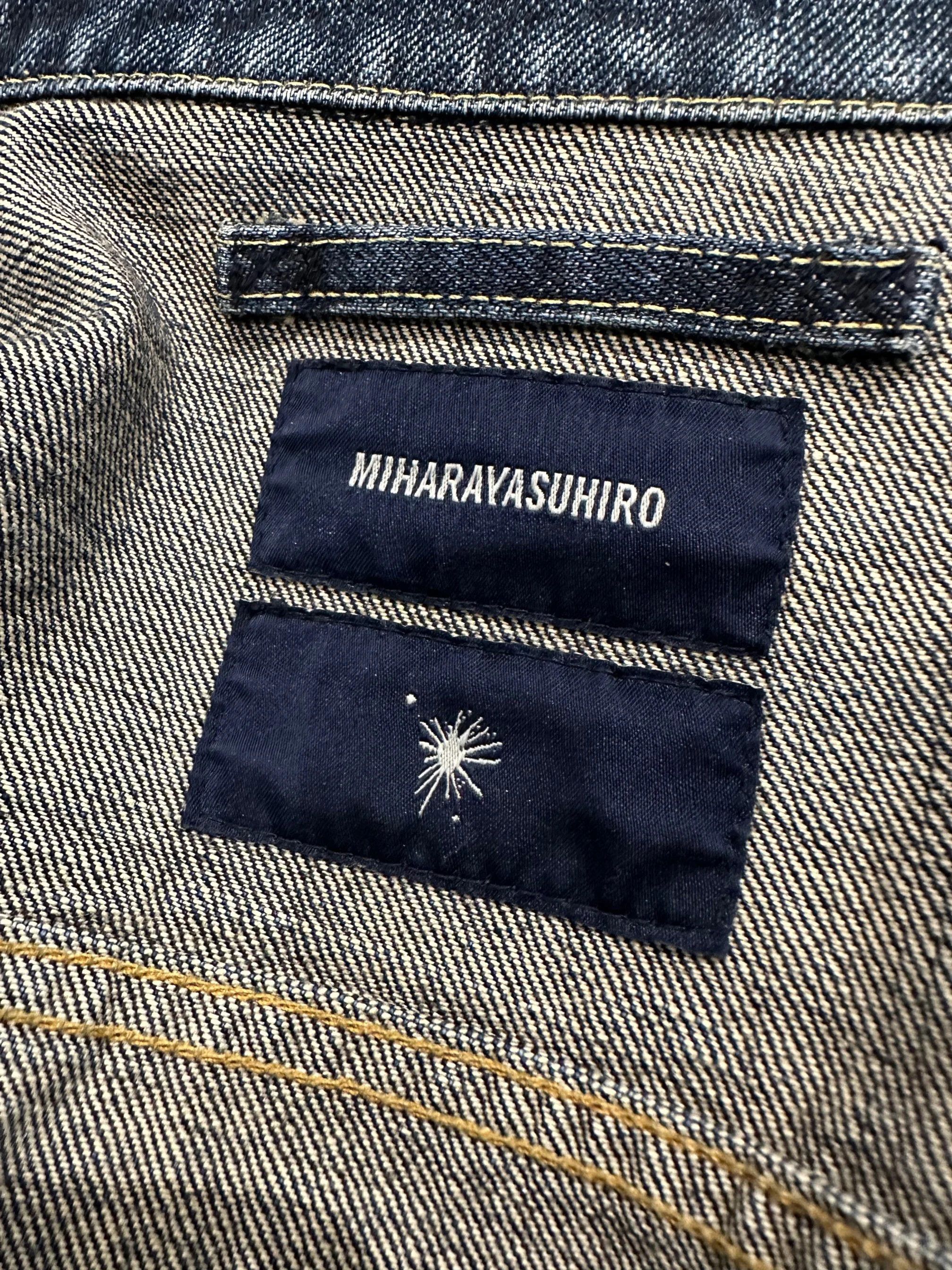 Maison MIHARA YASUHIRO Miharayasuhiro Distressed Denim Utility Jacket Size US M / EU 48-50 / 2 - 8 Thumbnail