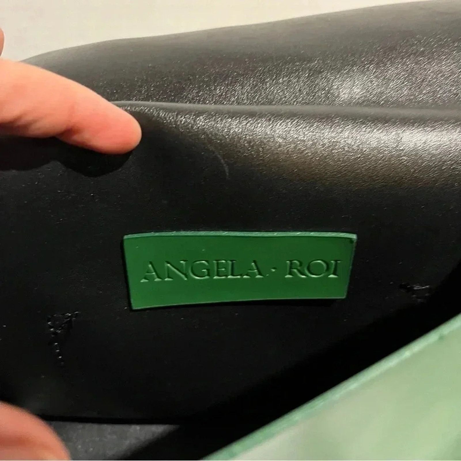 Other Angela Roi Green Crossbody Shoulder Handbag Flap Messenger Size ONE SIZE - 4 Thumbnail