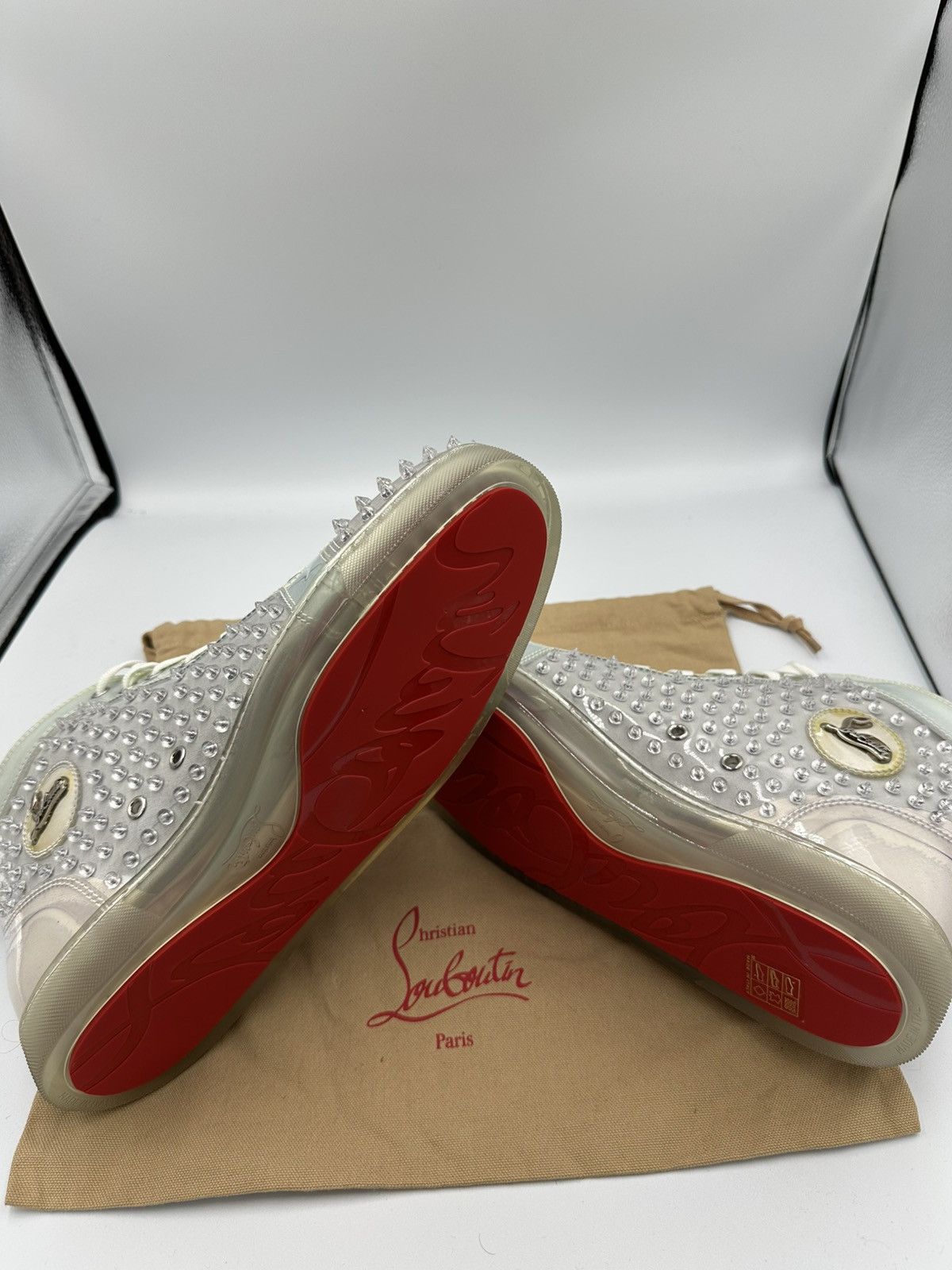 Christian Louboutin Christian Louboutin Spike Transparent Size US 13 / EU 46 - 9 Thumbnail