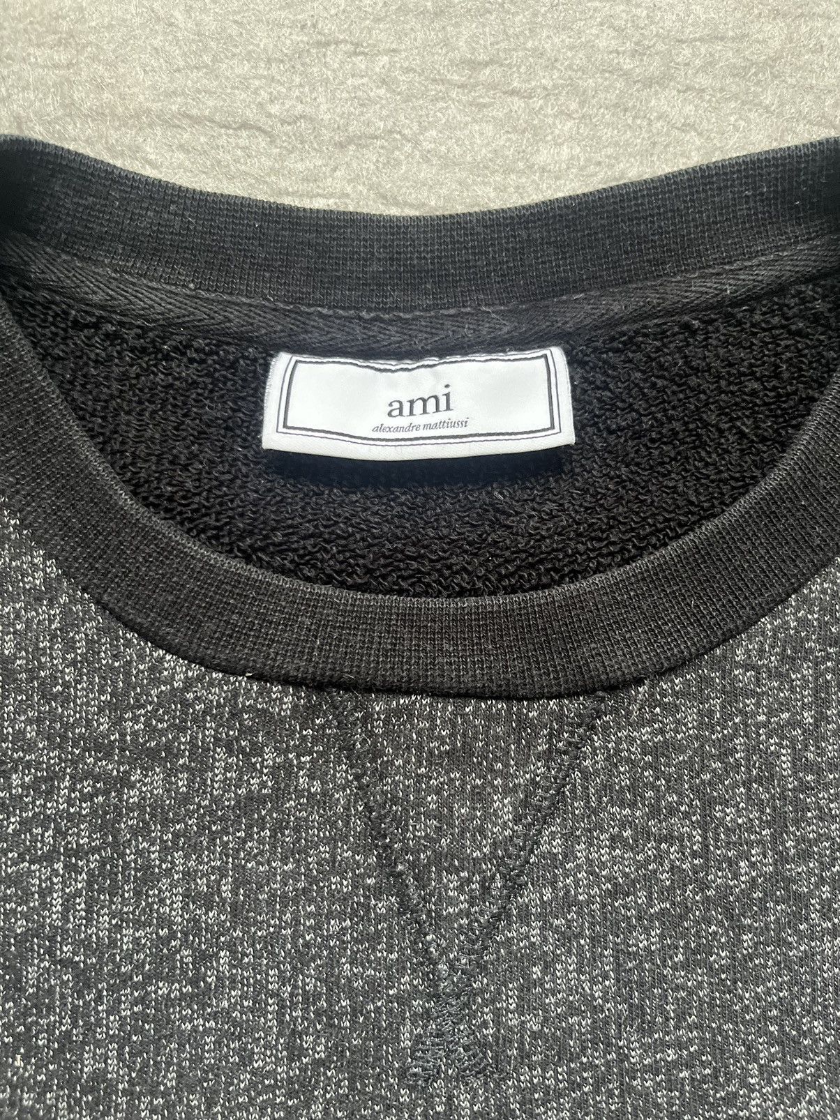AMI Ami Paris Crewneck Size US M / EU 48-50 / 2 - 2 Thumbnail
