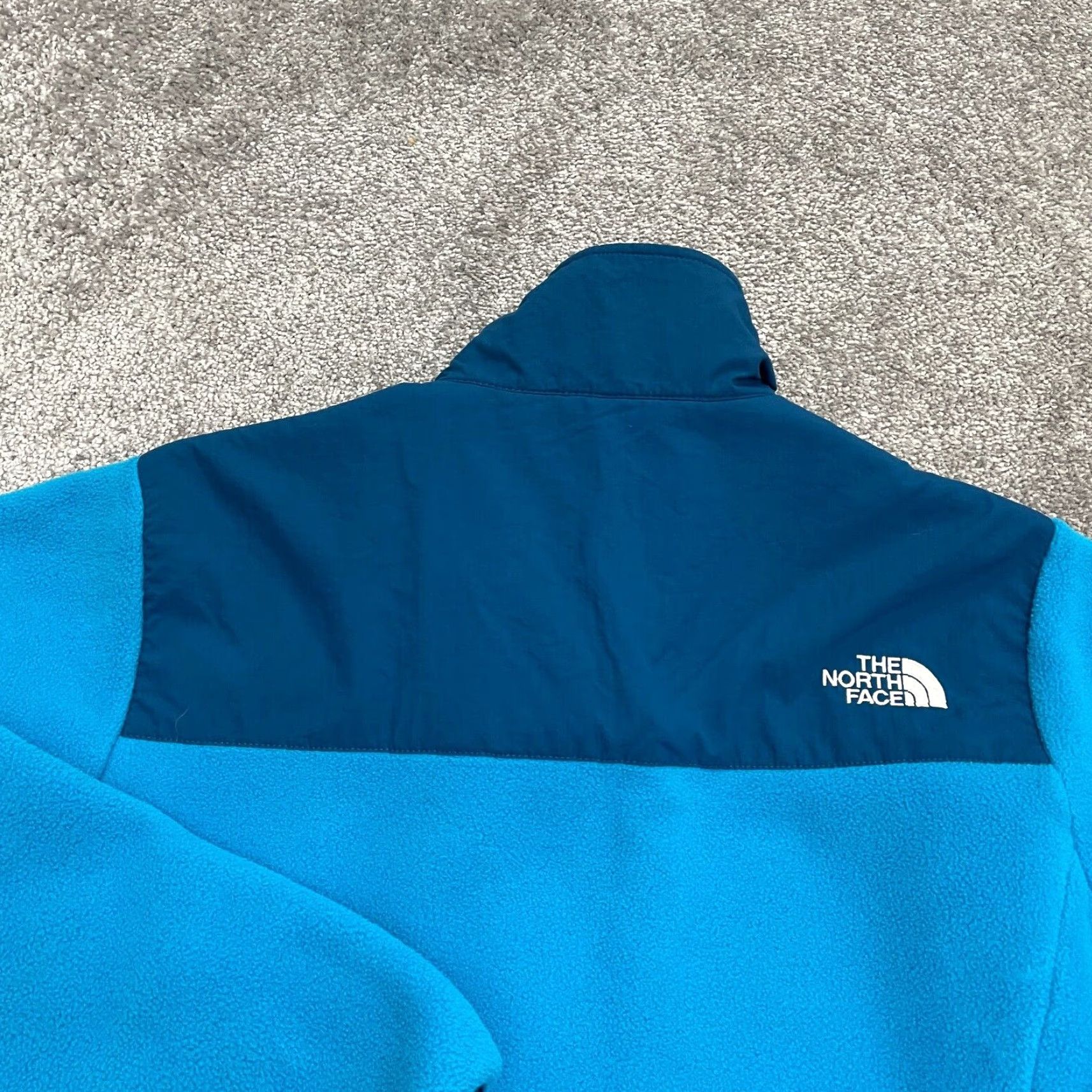 The North Face The North Face Denali Polartec Fleece Jacket Large Blue Full Zip Pocket Womens Size L / US 10 / IT 46 - 4 Thumbnail