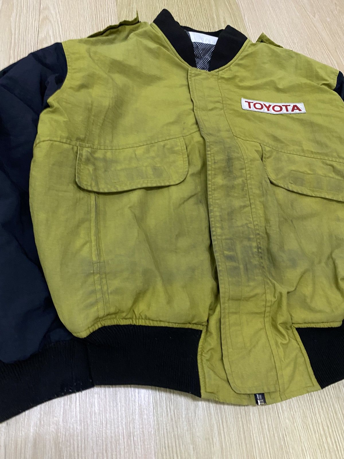 Japanese Brand Vintage Toyota jacket Size US L / EU 52-54 / 3 - 3 Thumbnail
