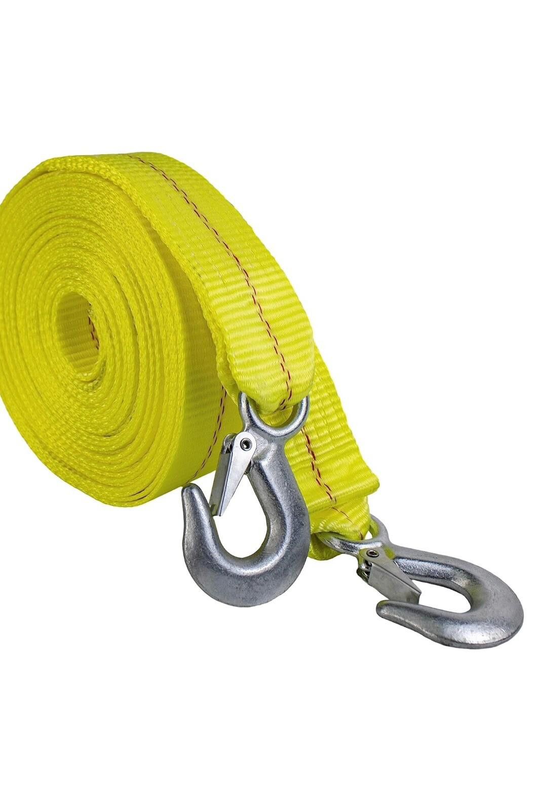 Highland 3333lb Towing Strap With Hooks Size ONE SIZE - 1 Thumbnail