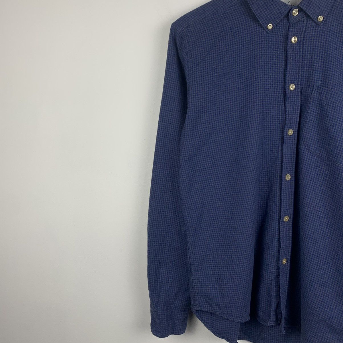 Portuguese Flannel Portuguese Flanell Shirt Buttons Up Checkered Size M Blue Size US M / EU 48-50 / 2 - 4 Thumbnail