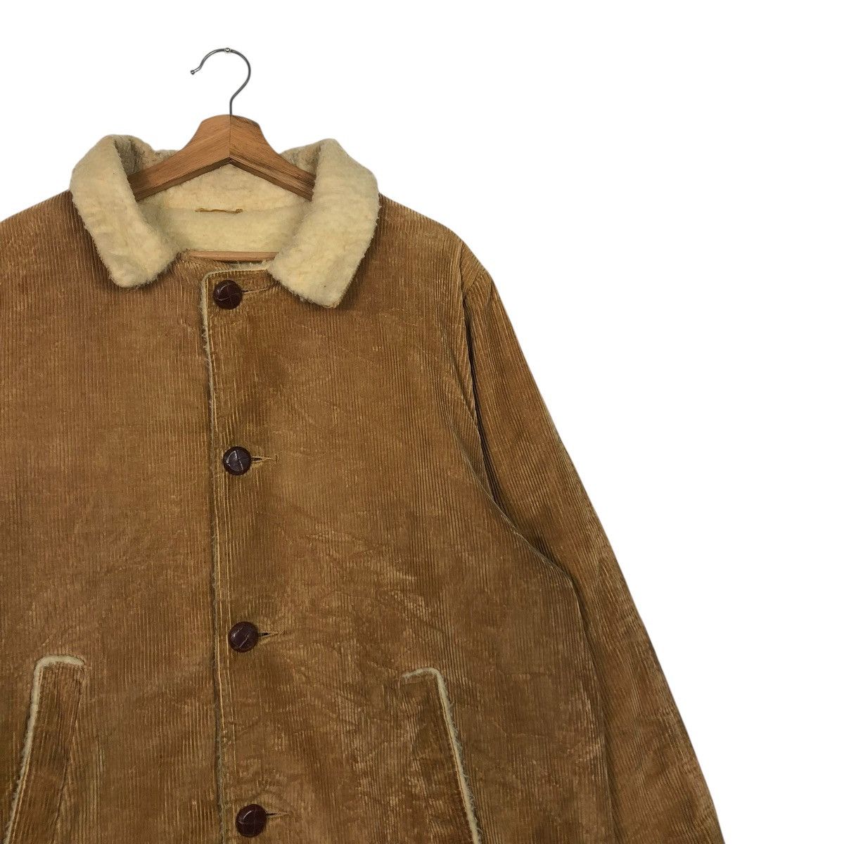 Vintage 🔥VINTAGE 50’s WORKER CORDUROY JACKET BLANKET FINGERHUT USA Size US M / EU 48-50 / 2 - 8 Thumbnail
