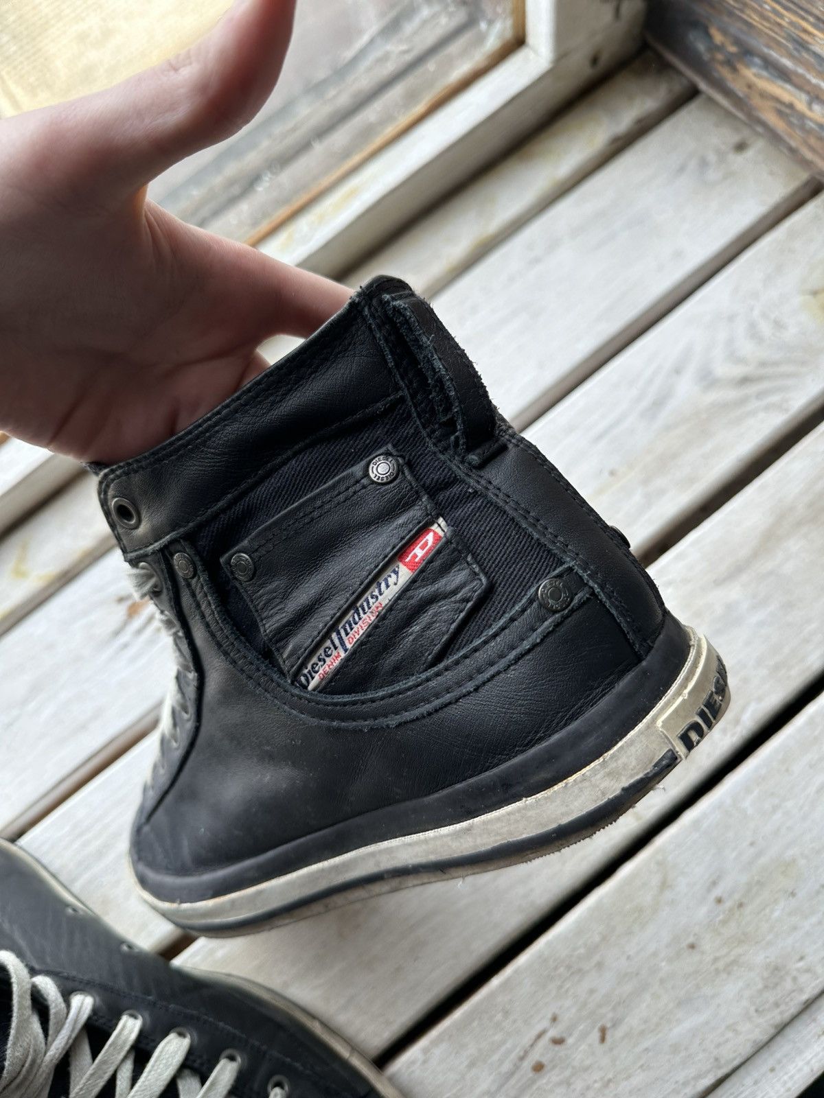 Diesel 🚨DIESEL AVANT GARDE SHOES LEATHER SNEAKERS IFSIXWASNINE Size US 12 / EU 45 - 11 Thumbnail