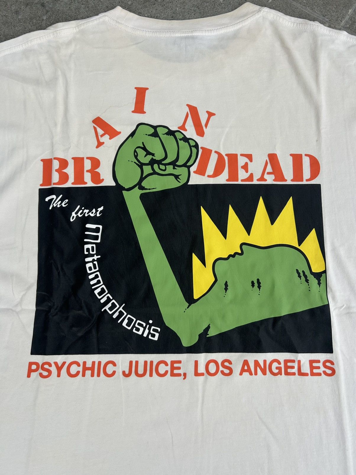 Brain Dead × Dover Street Market Brain Dead Psychic Juice T-shirt Size US XL / EU 56 / 4 - 2 Thumbnail