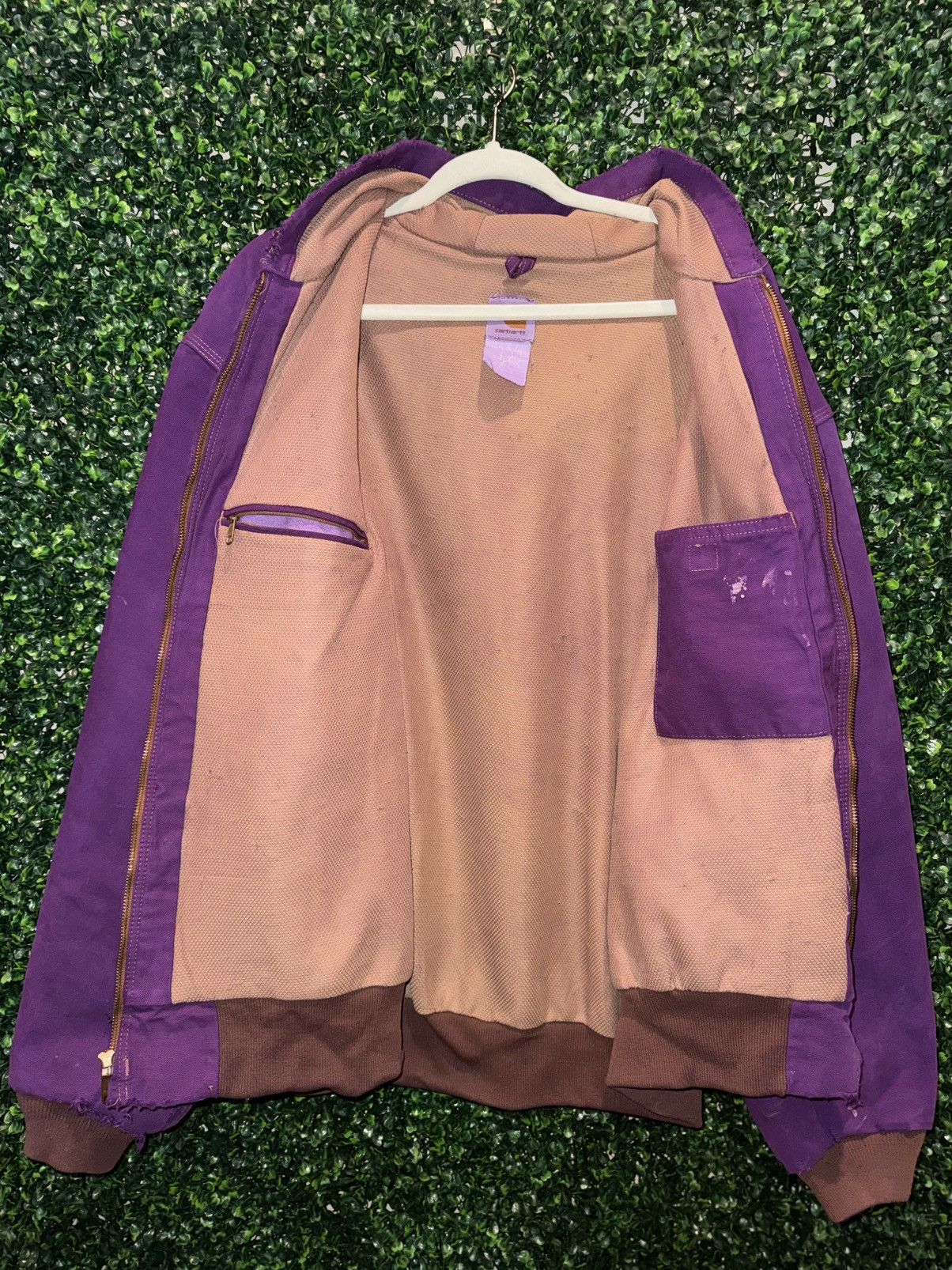 Other Artificial Fever repurposed Carhartt zip jacket Size US XXL / EU 58 / 5 - 4 Thumbnail