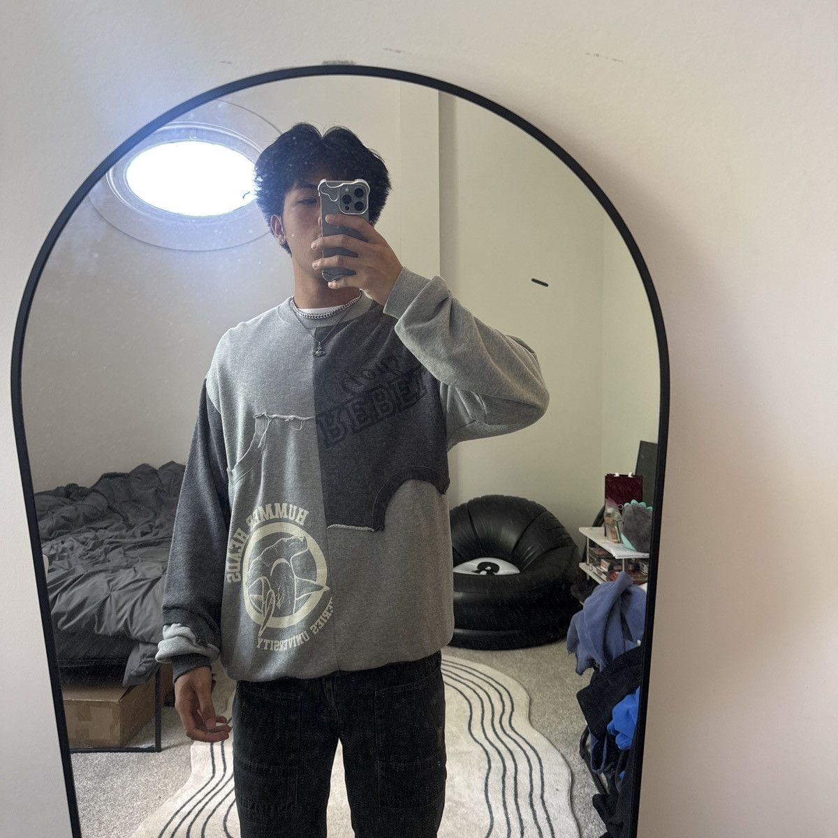 Undercover Undercover Reworked Patchwork Sweatshirt Size US L / EU 52-54 / 3 - 4 Thumbnail