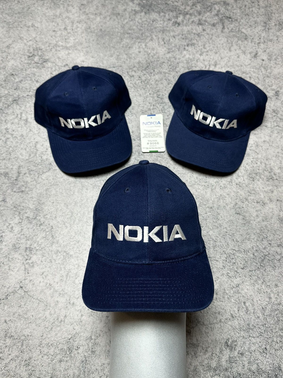 Vintage Vintage Nokia Connecting People Racing Hat Cap Deadstock Size ONE SIZE - 1 Thumbnail