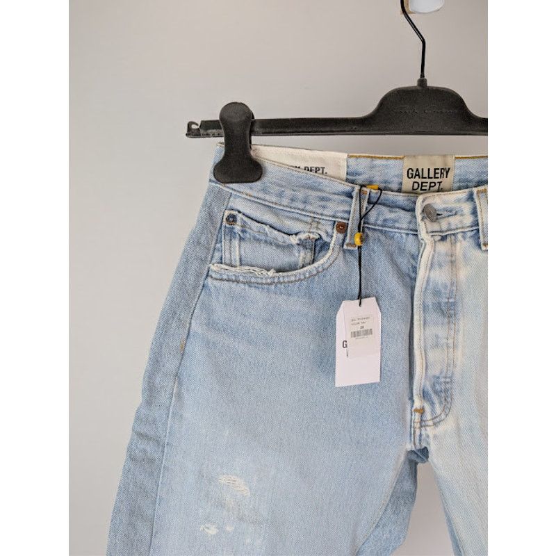 Gallery Dept. o1rshd1 Ken Denim Shorts in Indigo Blue Size US 28 / EU 44 - 6 Thumbnail