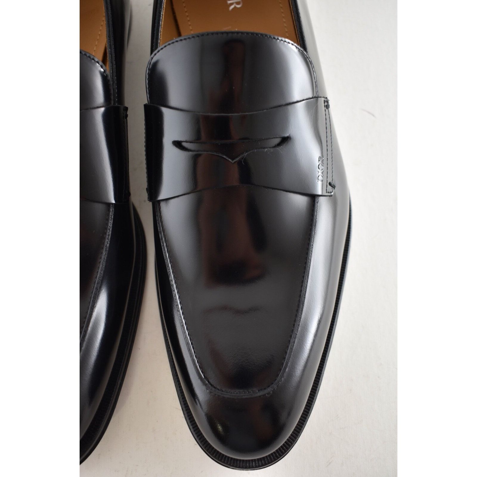 Dior Dior Loafer Calfskin Leather Flat Slip On Dress Shoes 45 12 Size US 12 / EU 45 - 10 Thumbnail